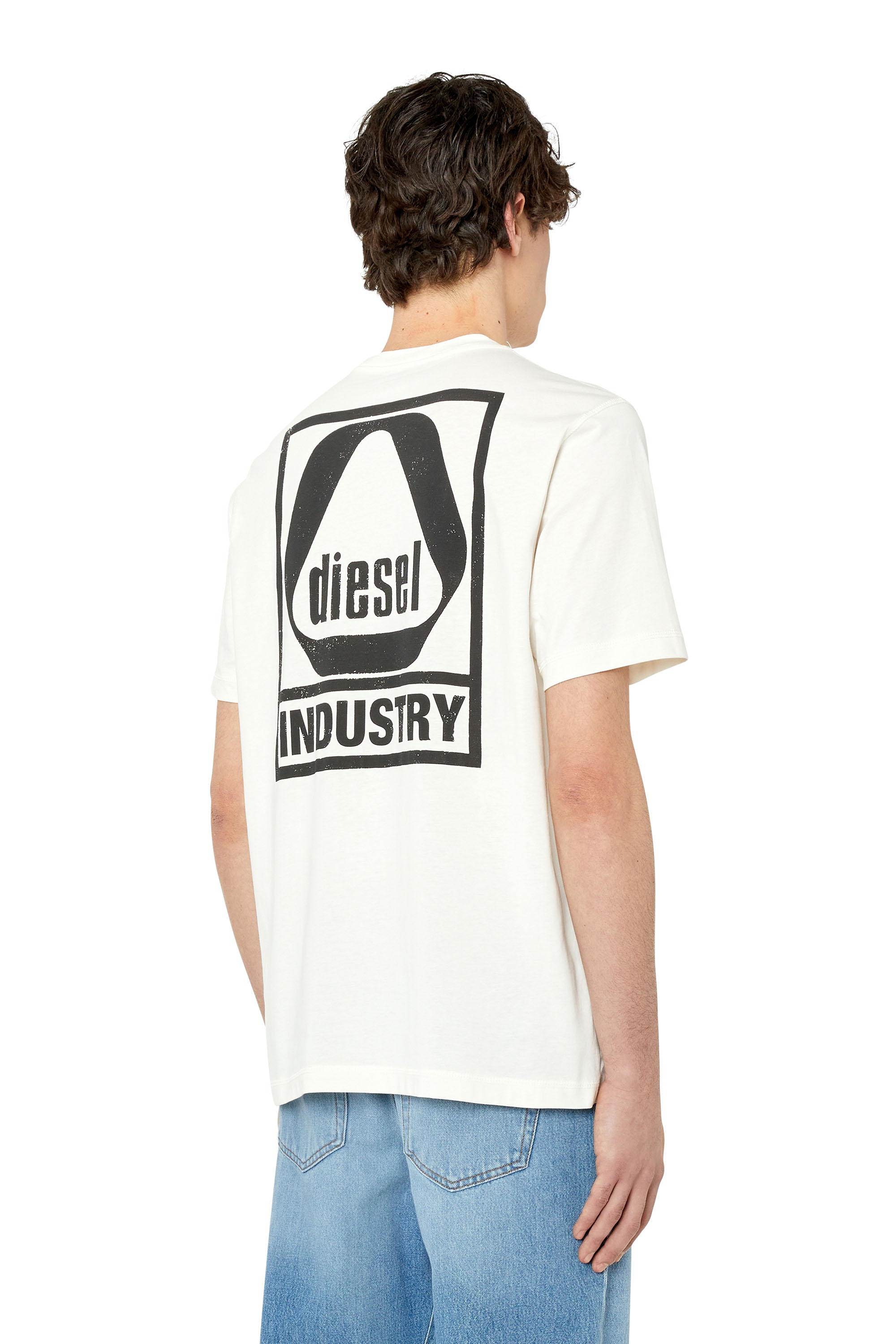 Diesel - T-JUST-G15, White - Image 4