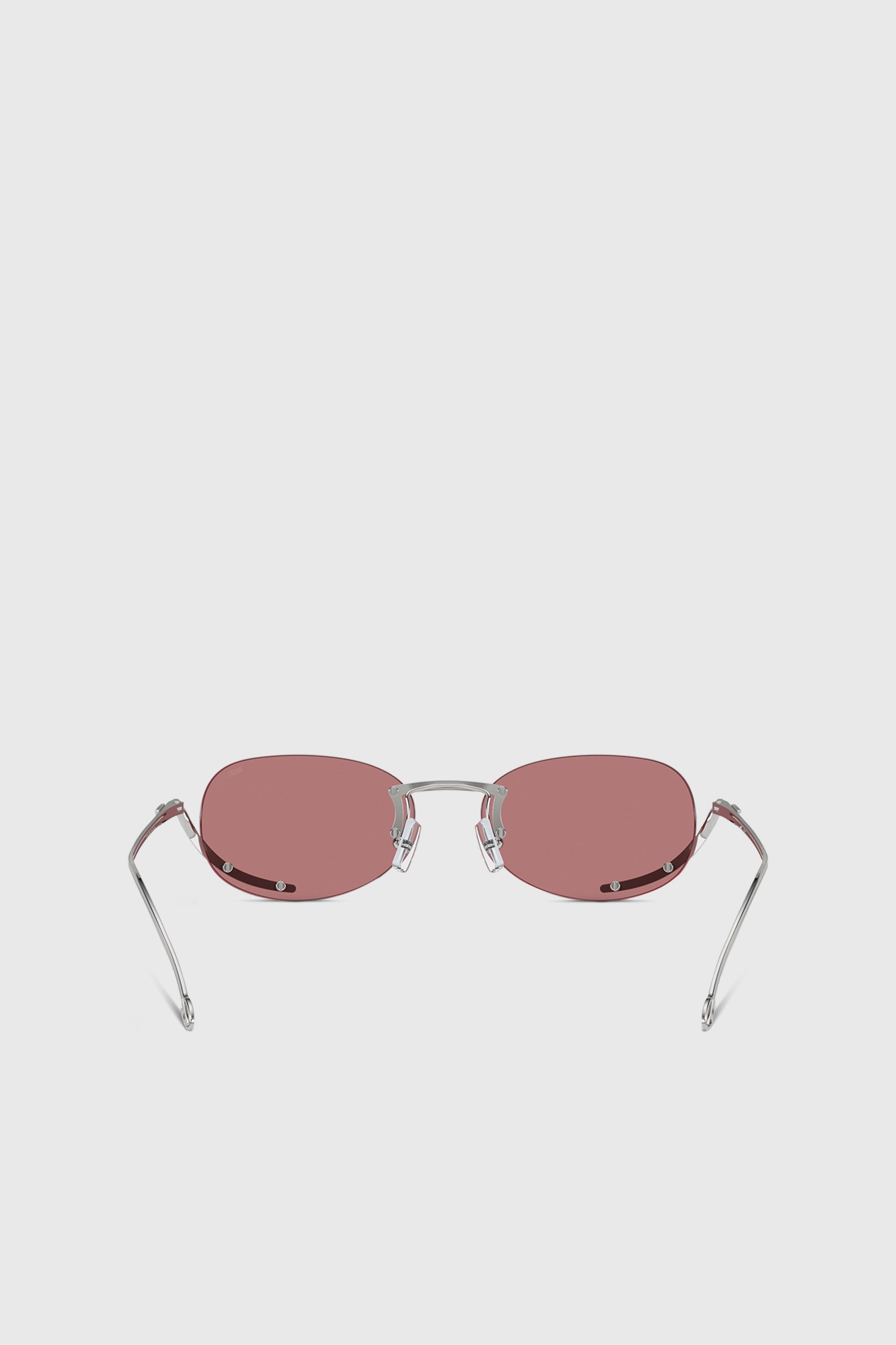 Diesel - 0DL1004, Unisex's Oval sunglasses in Pink - 3