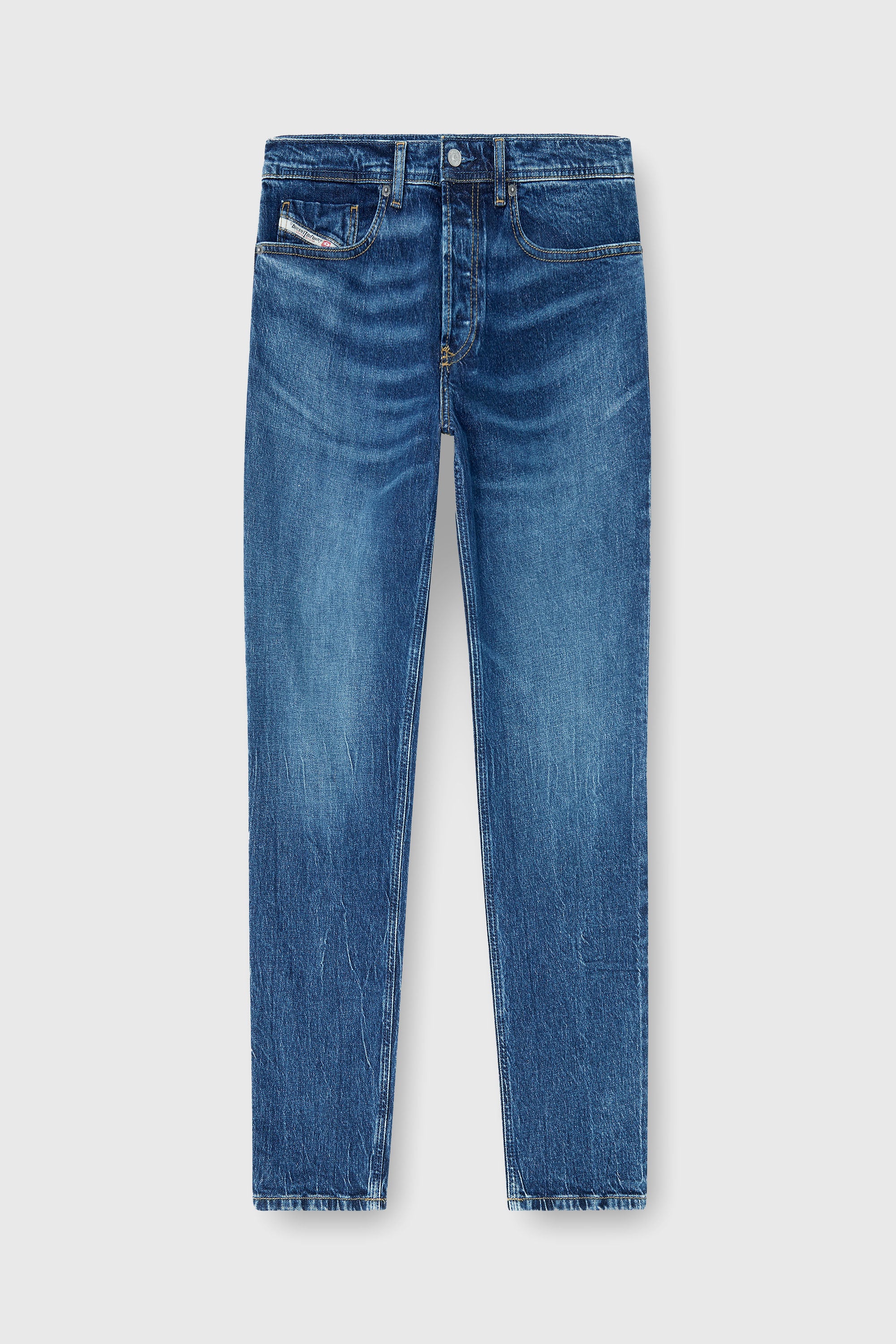 Diesel - Man's Regular Jeans 2023 D-Finitive 0KBBQ, Dark Blue - 2