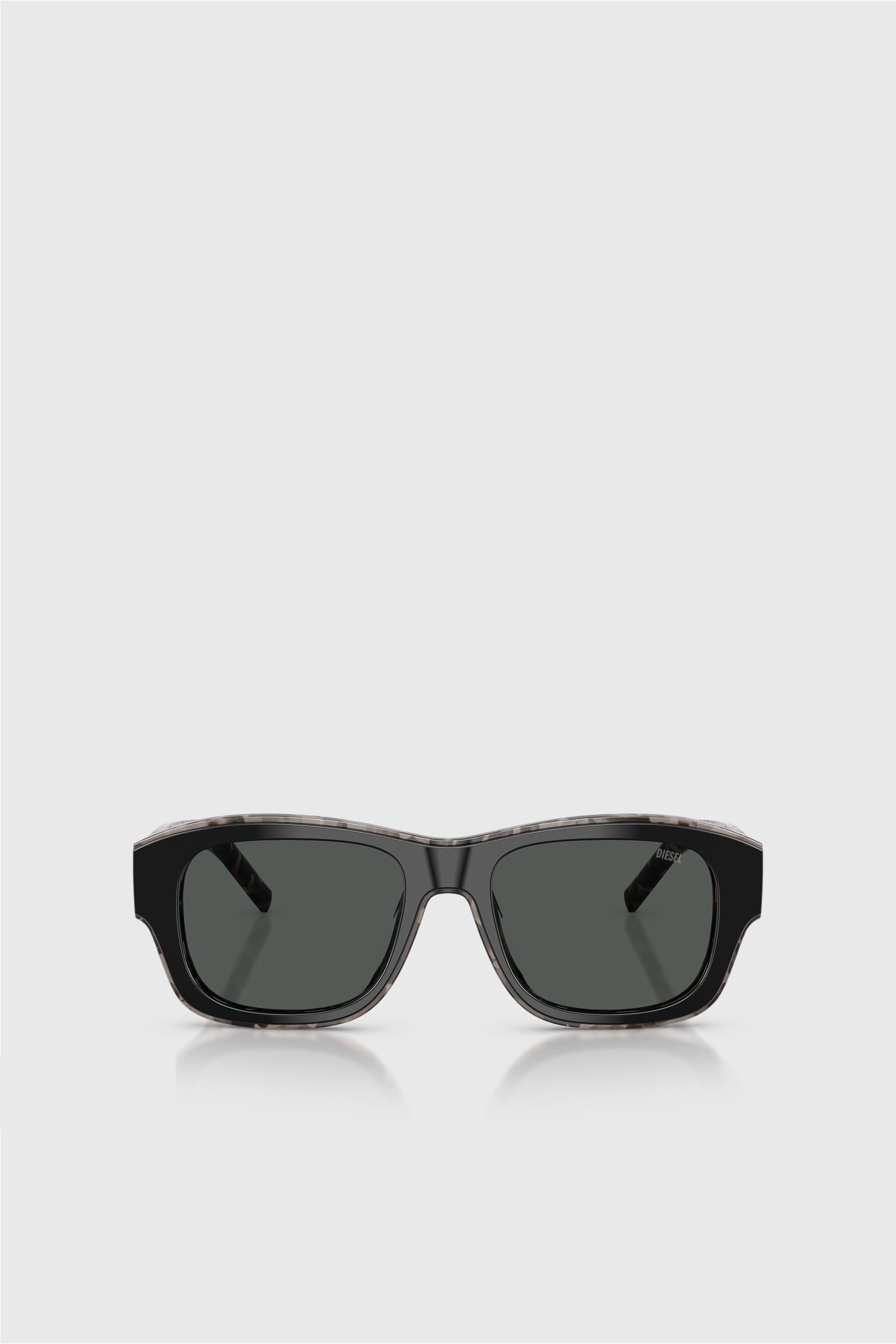 Diesel - 0DL2020U, Unisex's Rectangular Sunglasses in Black - 1