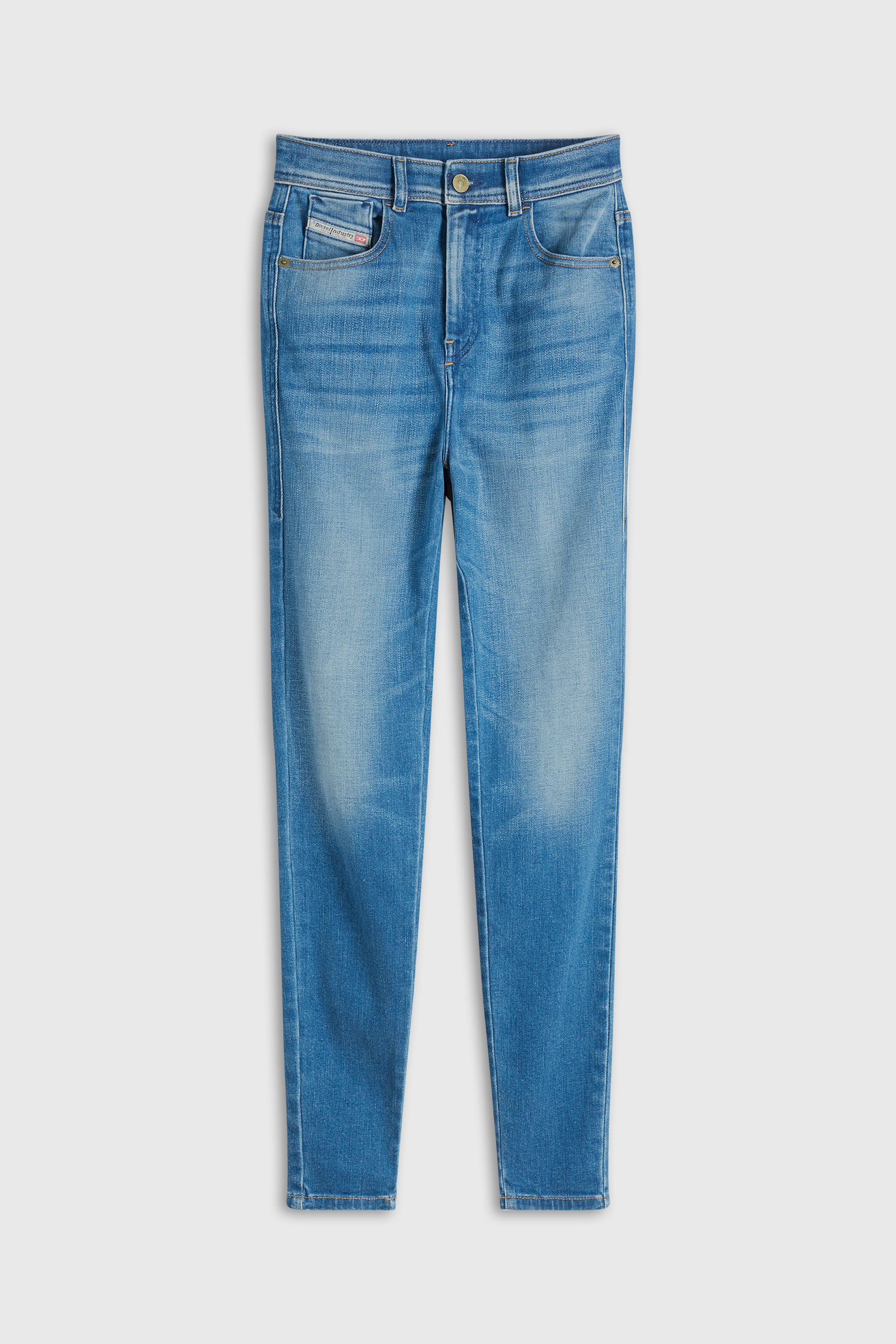 Diesel - Woman's Skinny Jeans 1984 Slandy-High 09Q79, Medium blue - 6