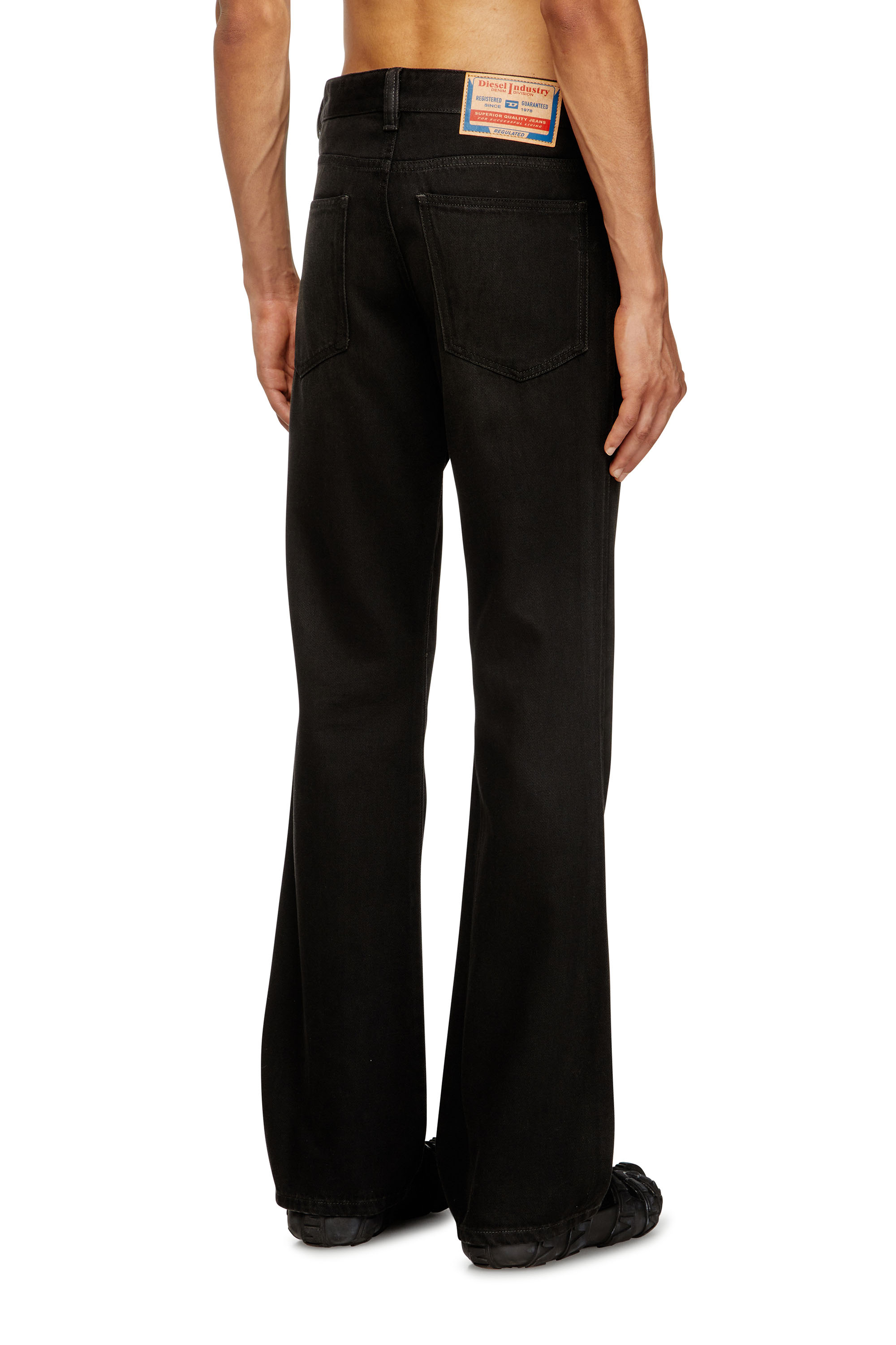 Diesel - Man's Bootcut Jeans 1998 D-Buck 09M20, Black/Dark grey - 4