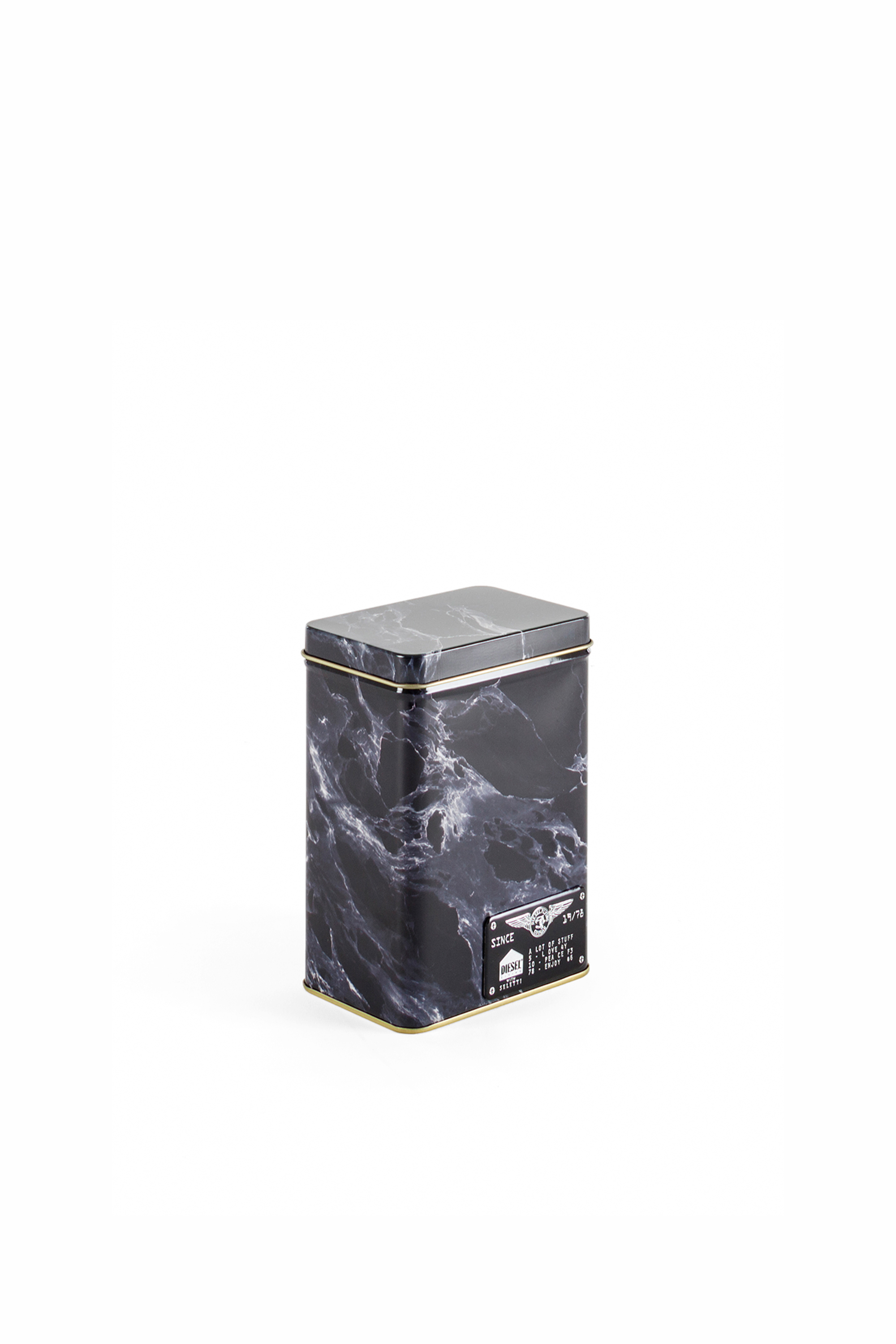 Diesel - 11100 SURVIVAL, Unisex's Black metal box with lid in Black/Grey - 3