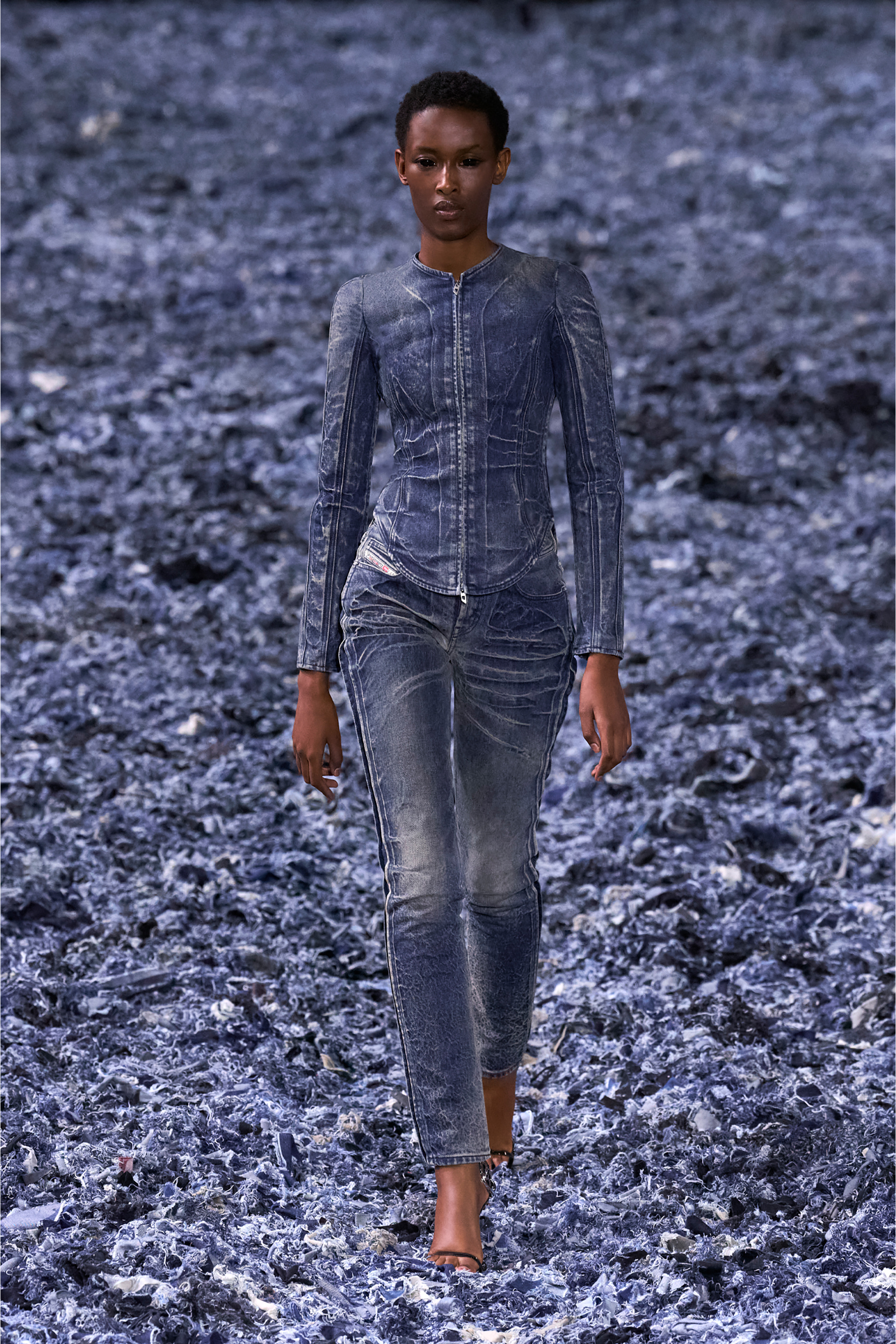 Diesel - Woman's Regular Jeans D-Noli 007BG, Dark Blue - 5