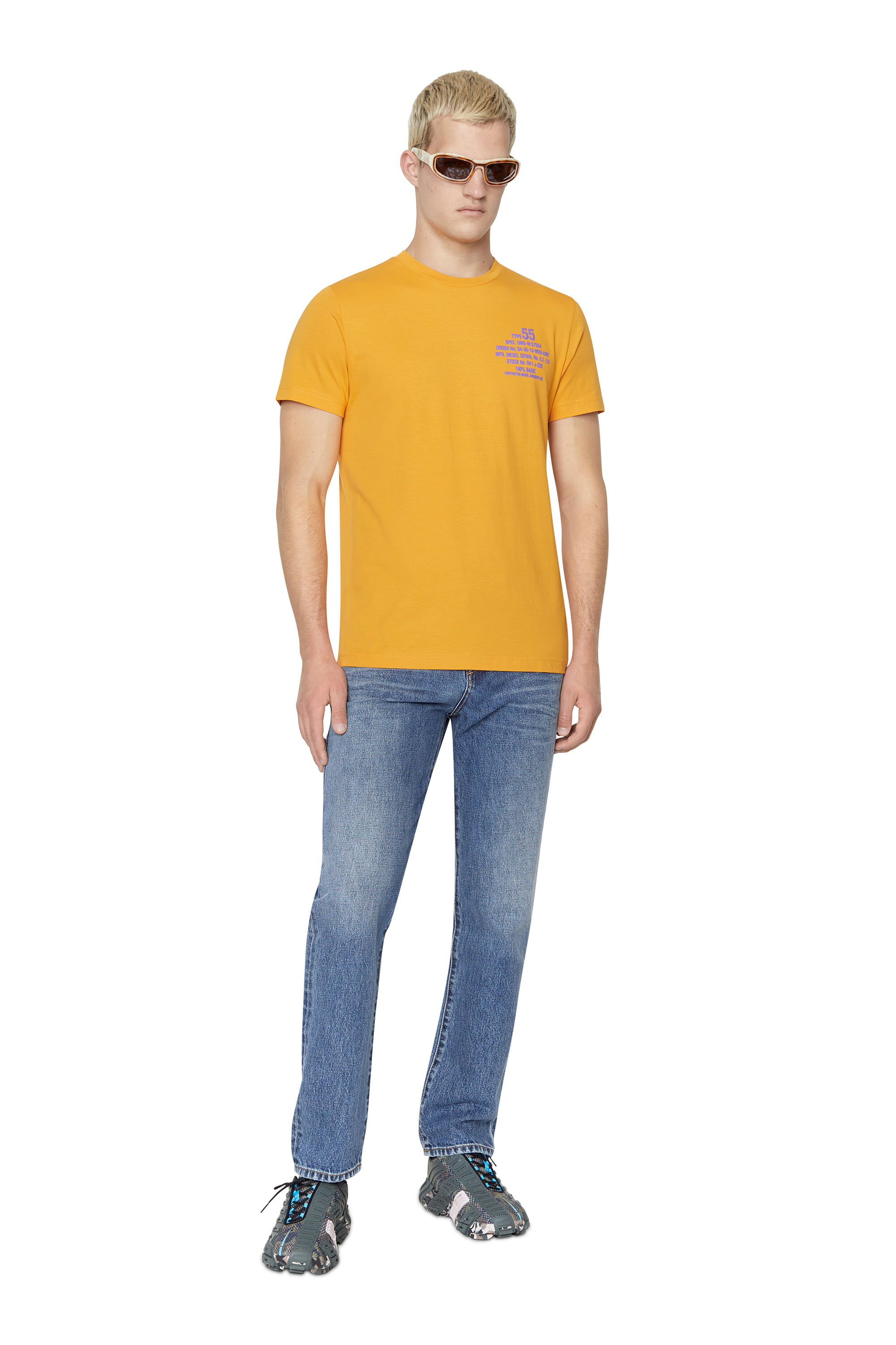 Diesel - 2020 D-Viker 007C2 Straight Jeans, Medium blue - Image 2