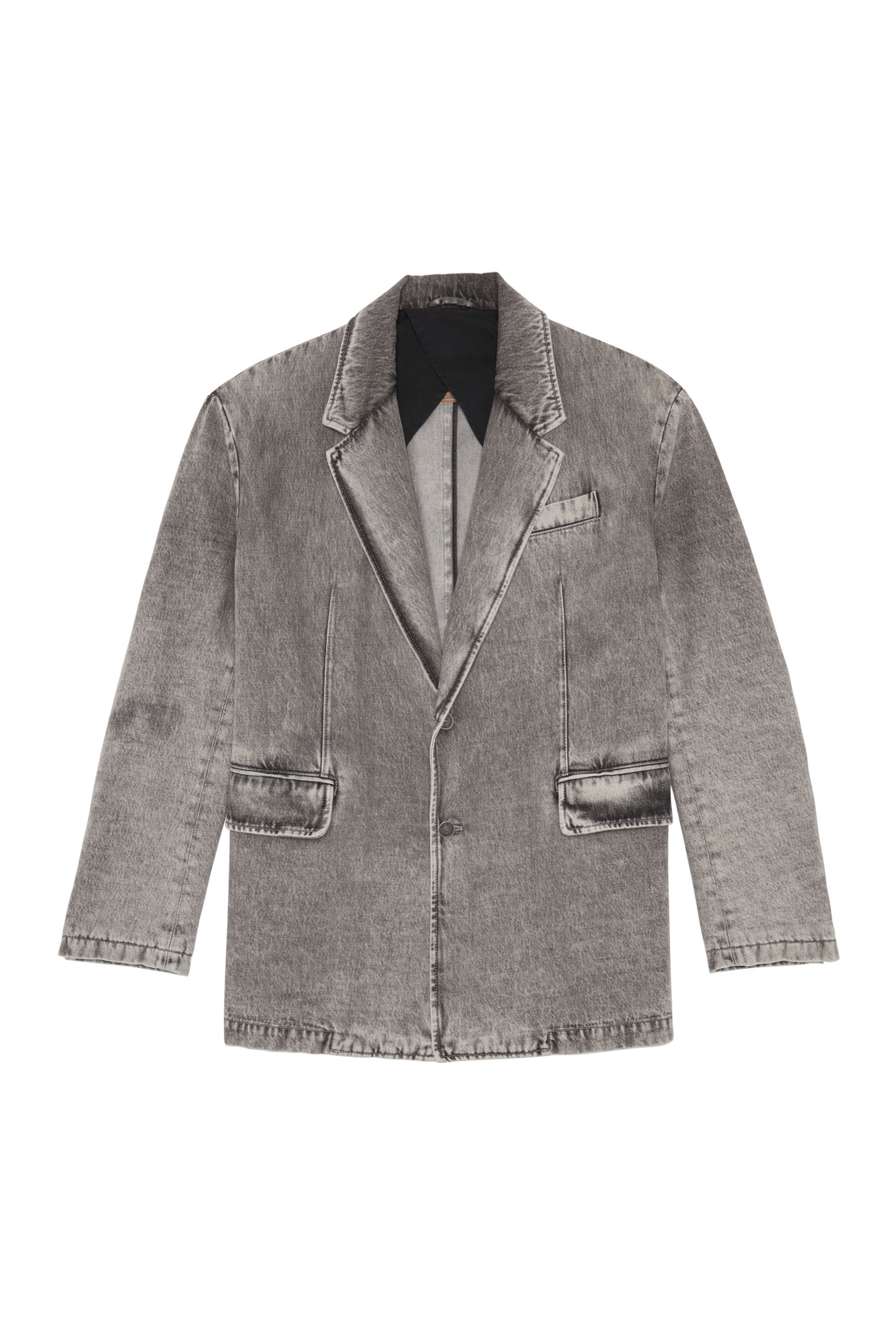 D-BLAZ, Black/Dark grey - Denim Jackets