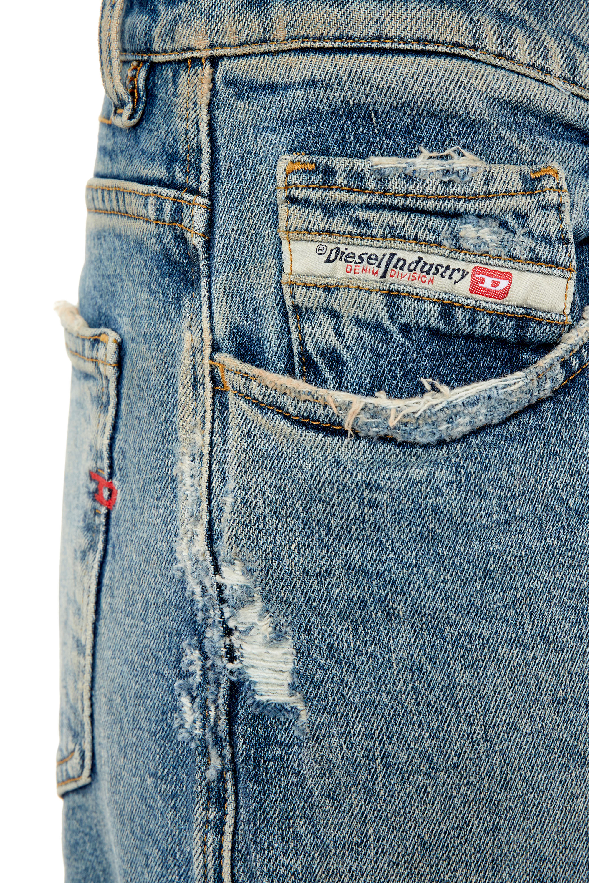 Diesel - 2016 D-Air 007M8 Boyfriend Jeans, Medium blue - Image 3