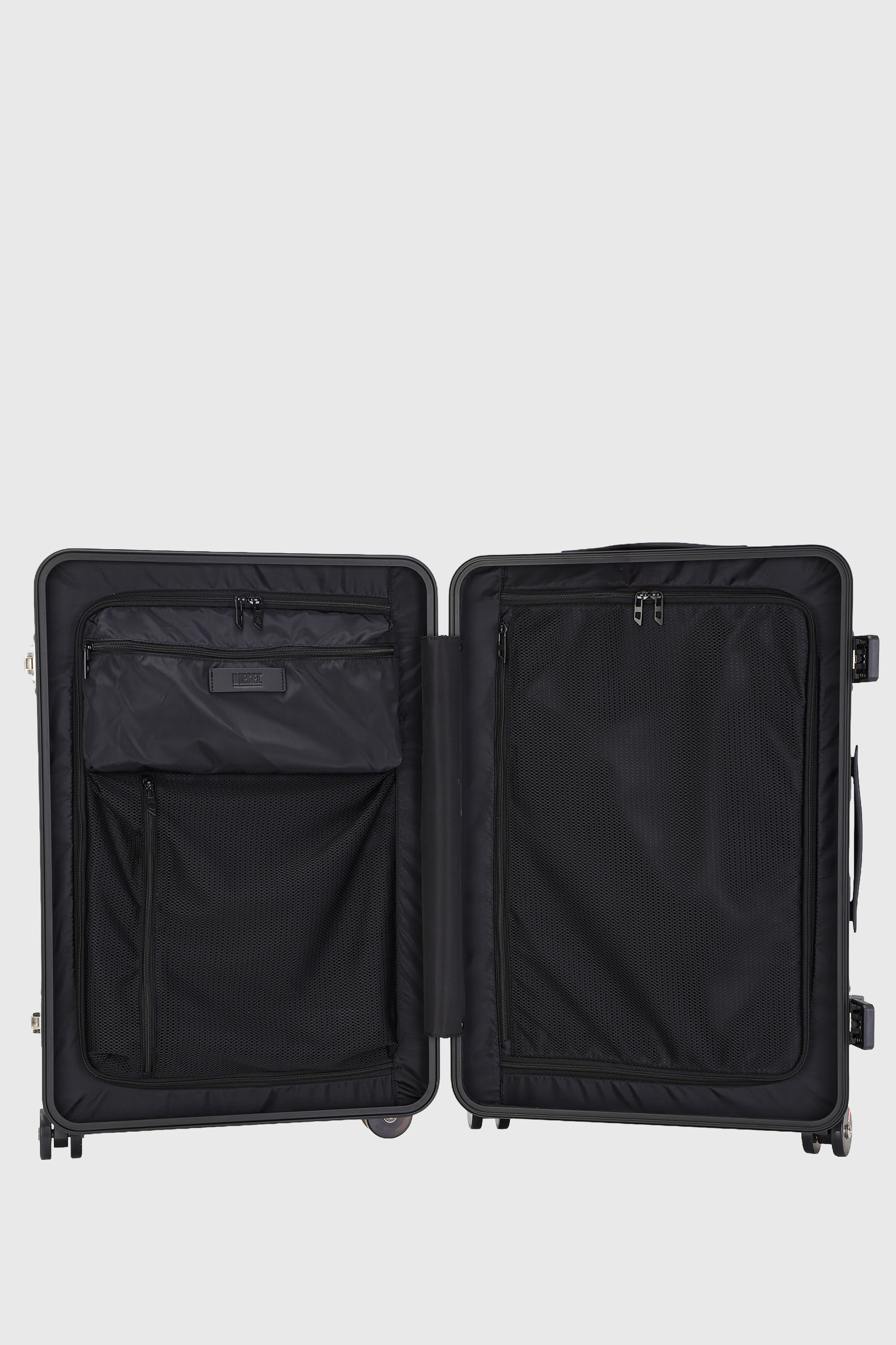 Diesel - DIESEL PC STRONG IMAGE TROLLEY- DSL003, Unisex's Rugged suitcase size M in Black - 3