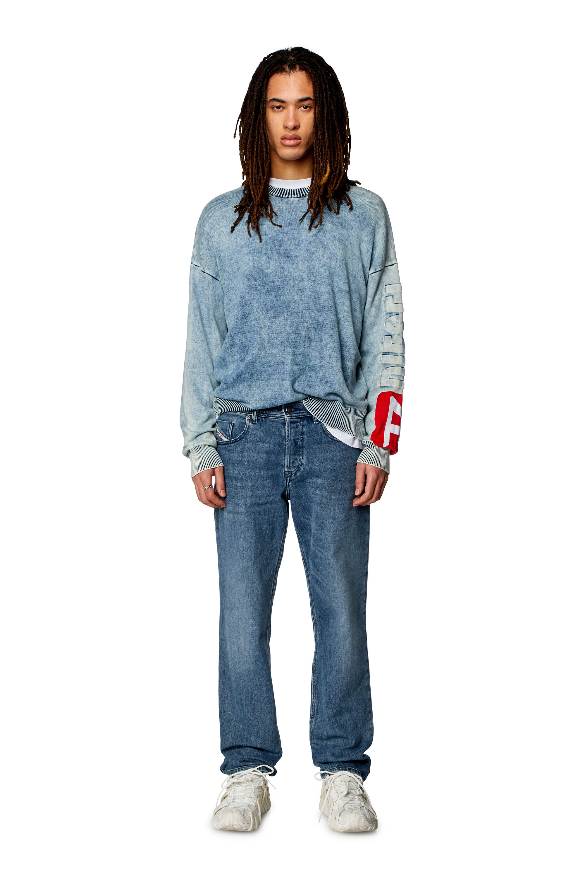 Diesel - Tapered Jeans 2023 D-Finitive 09H30, Medium blue - Image 4