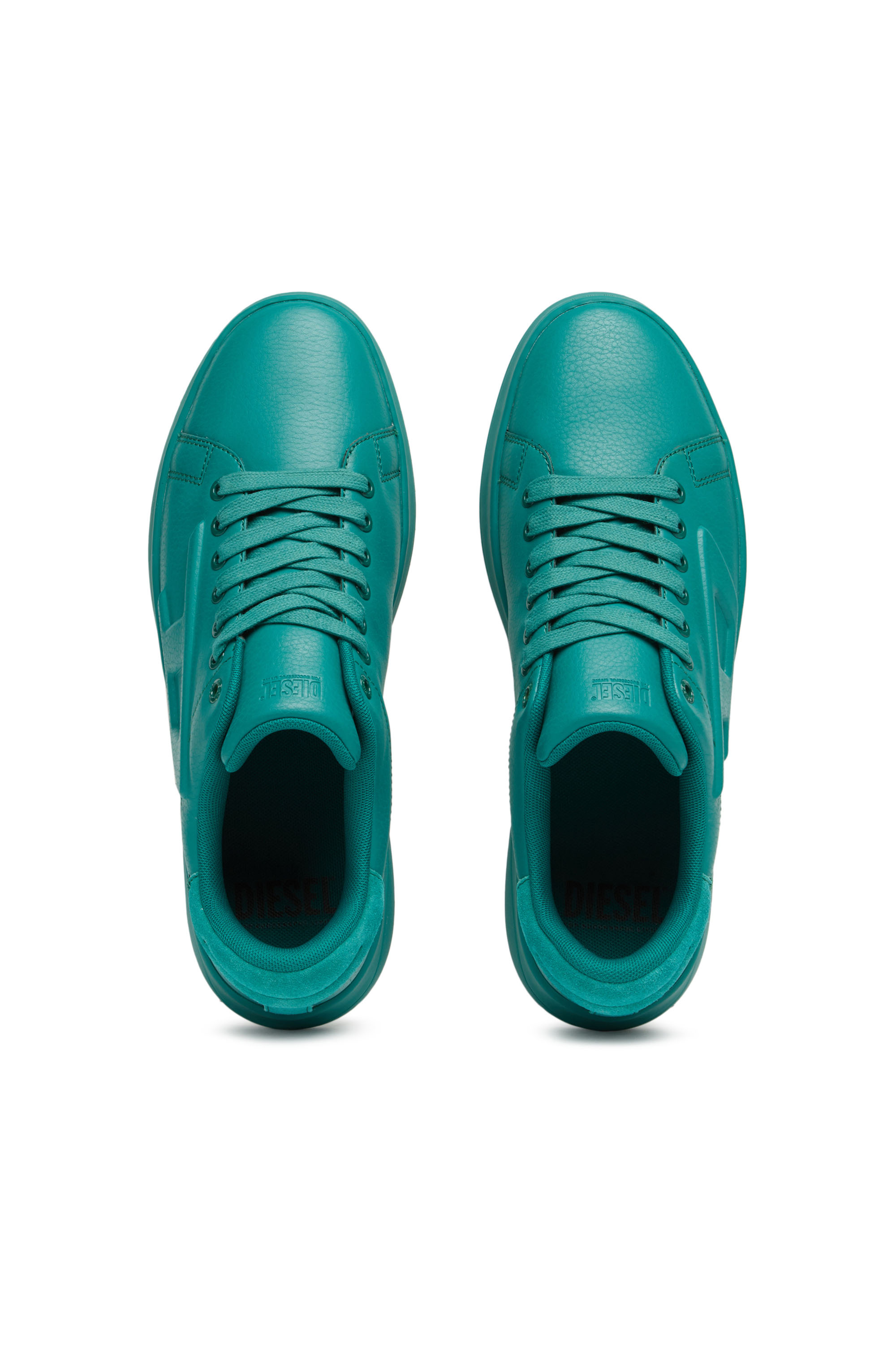 S-ATHENE LOW, Water Green Diesel - S-ATHENE LOW, Man's S-Athene Low-Sneakers with embossed D logo in Water Green - 4