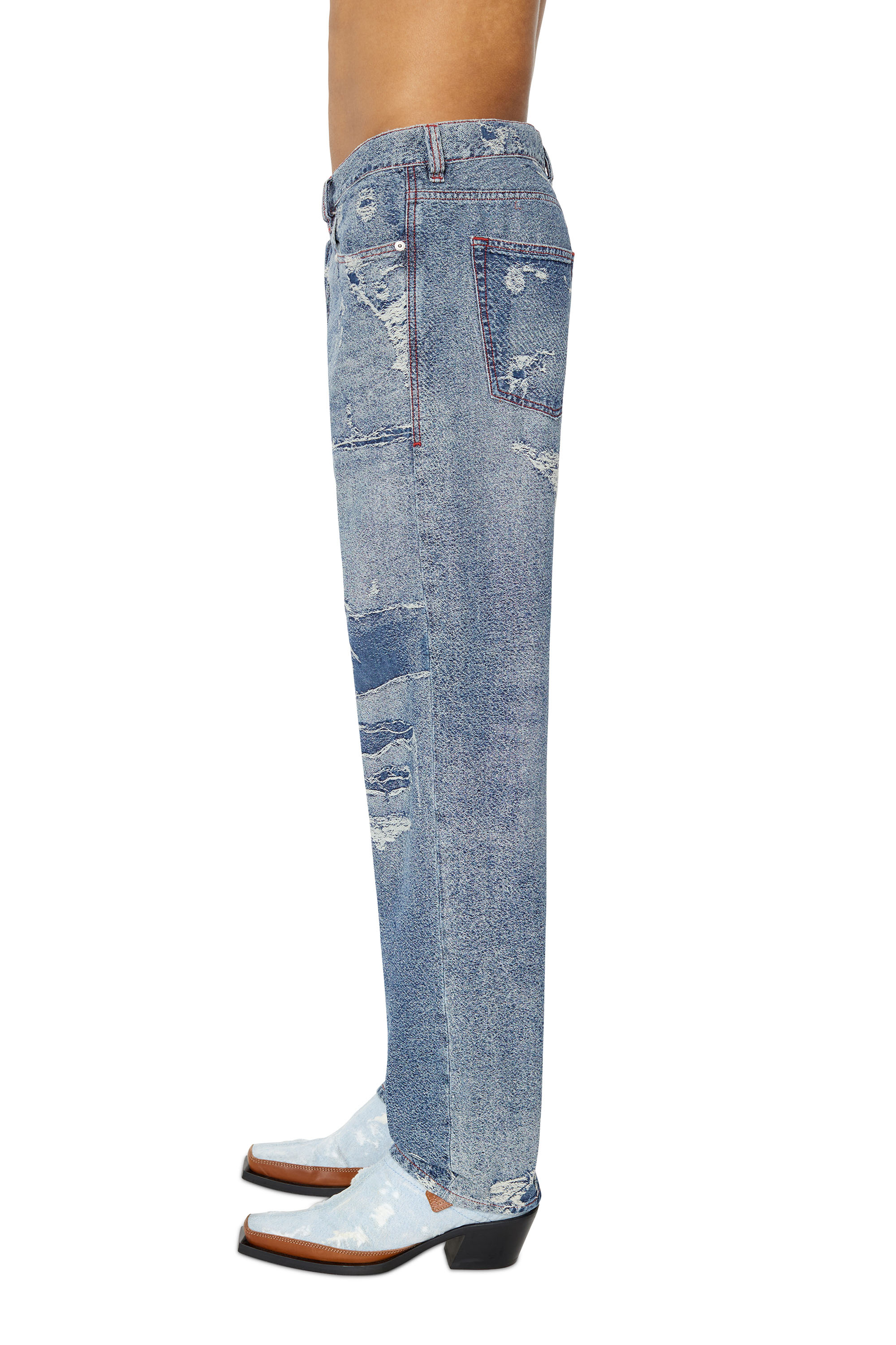 Diesel - 2010 D-Macs 09F10 Straight Jeans, Dark Blue - Image 4