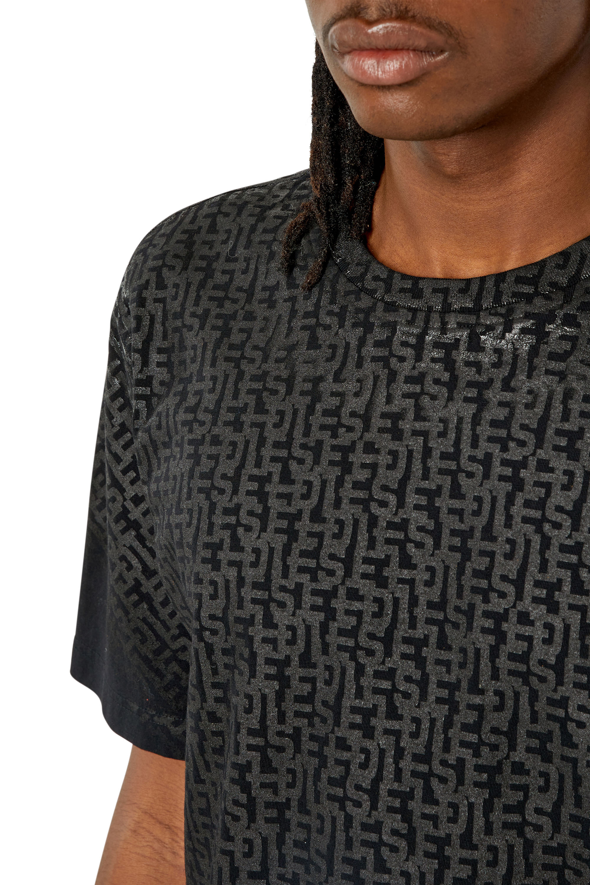 Diesel - T-JUST-MONO, Black - Image 5