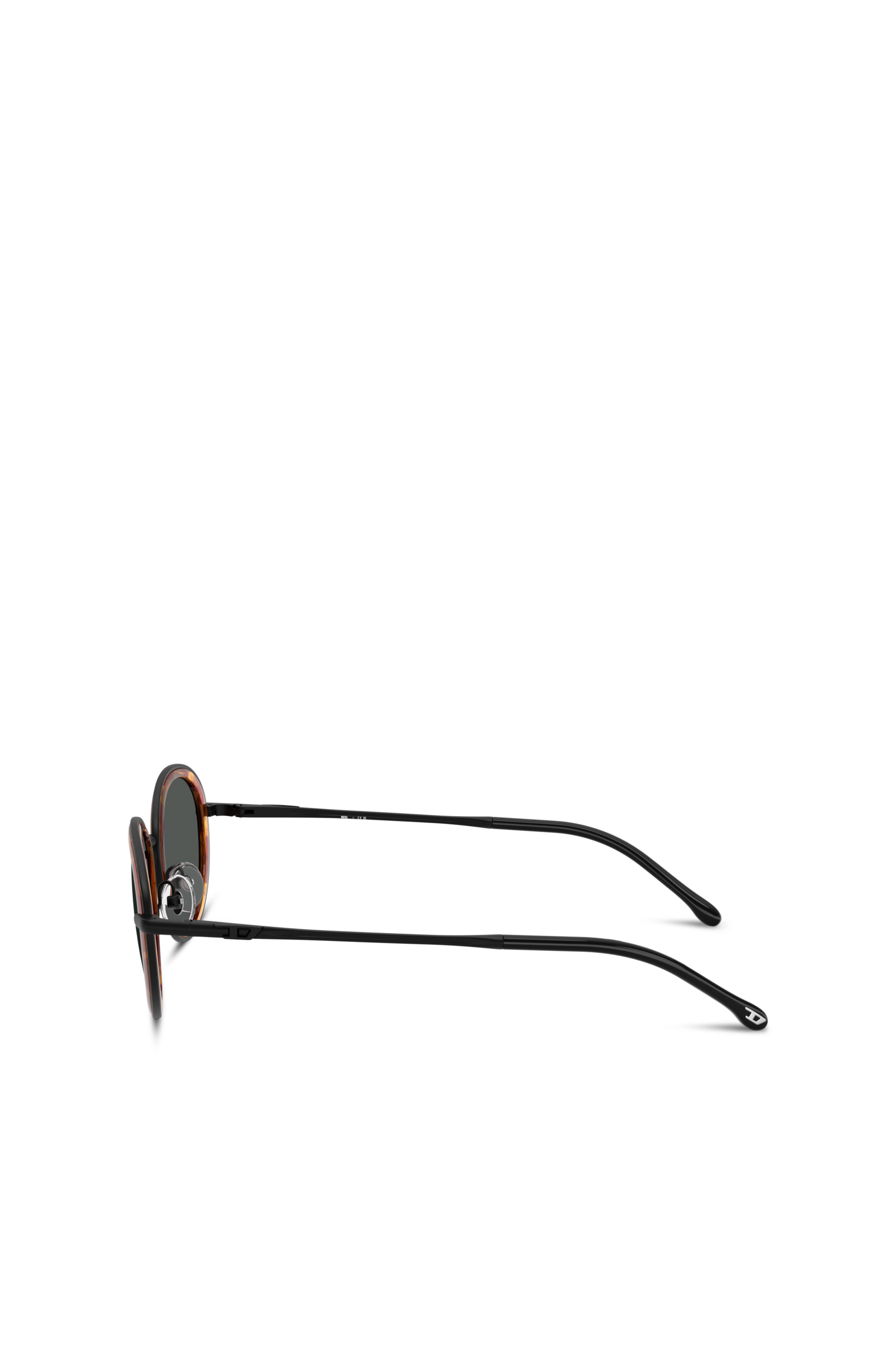Diesel - 0DL1018, Unisex's Oval sunglasses in Black - 3