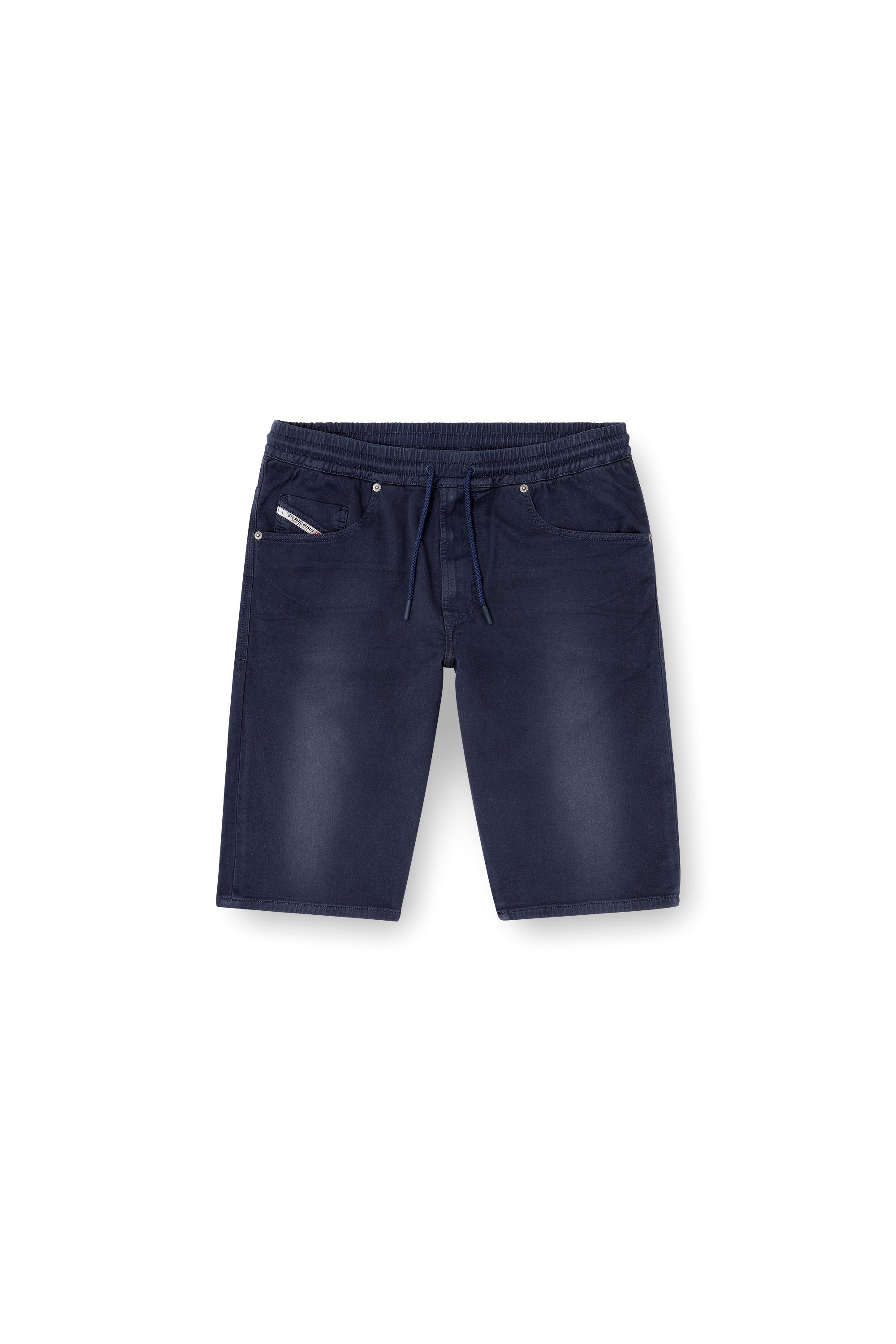 2033 D-KROOLEY-SHORT JOGG, Dark Blue Diesel - 2033 D-KROOLEY-SHORT JOGG, Man's Chino shorts in JoggJeans in Dark Blue - 2