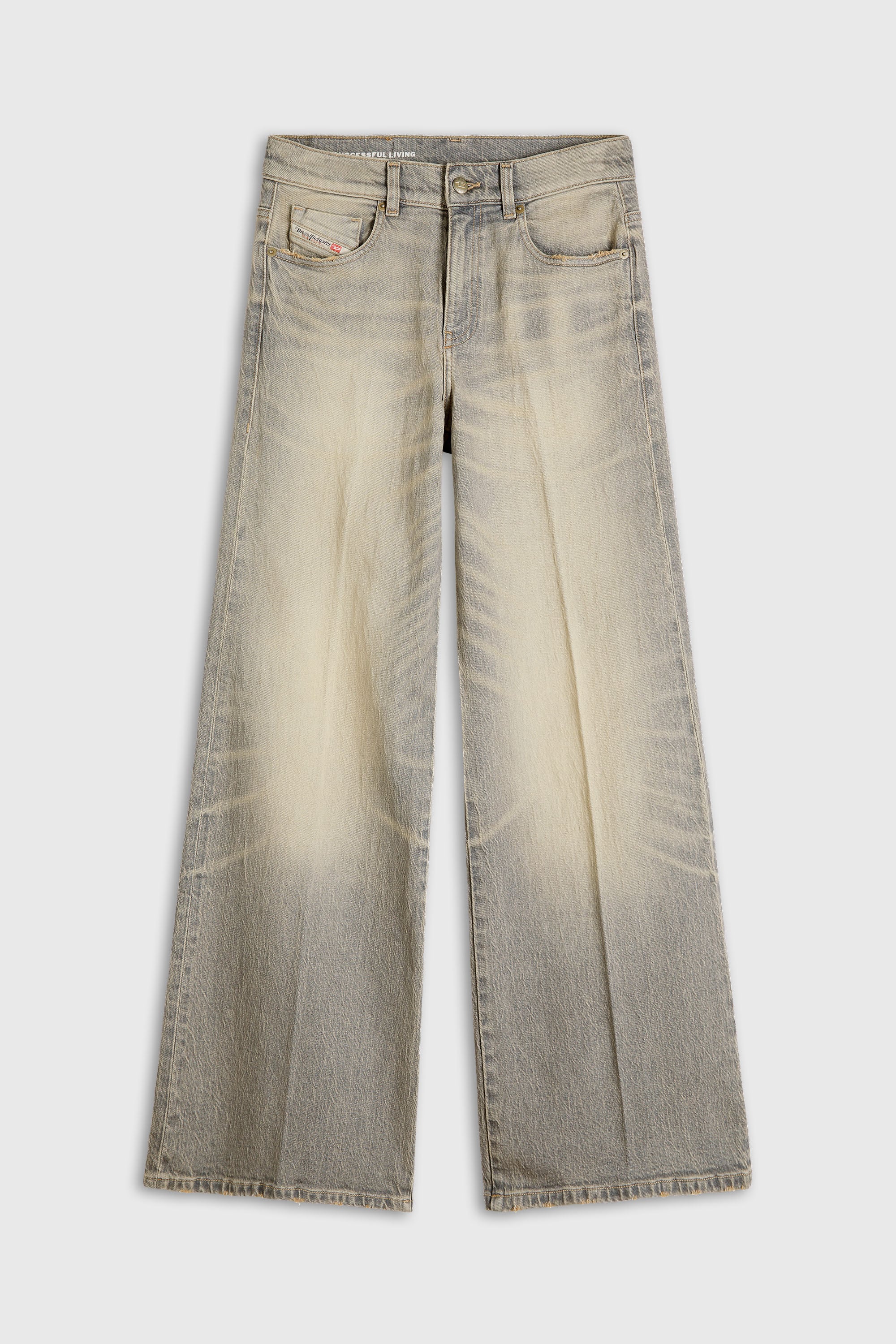 Diesel - Woman's Flare Jeans 1978 D-Akemi 0LJDV, Grey - 3