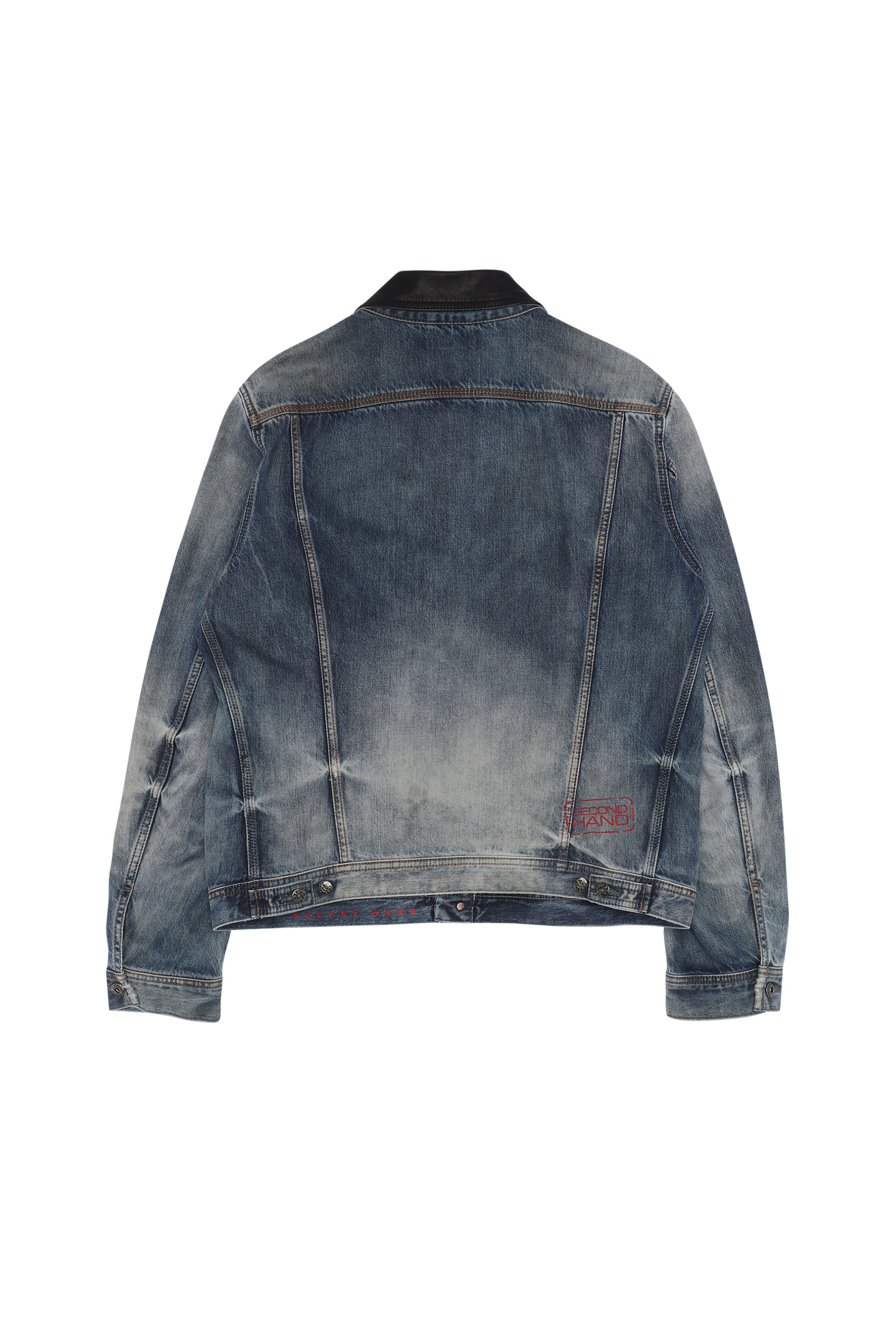 Diesel - ELSHAR, Man's Diesel Man - Denim Jackets in Medium blue - 2