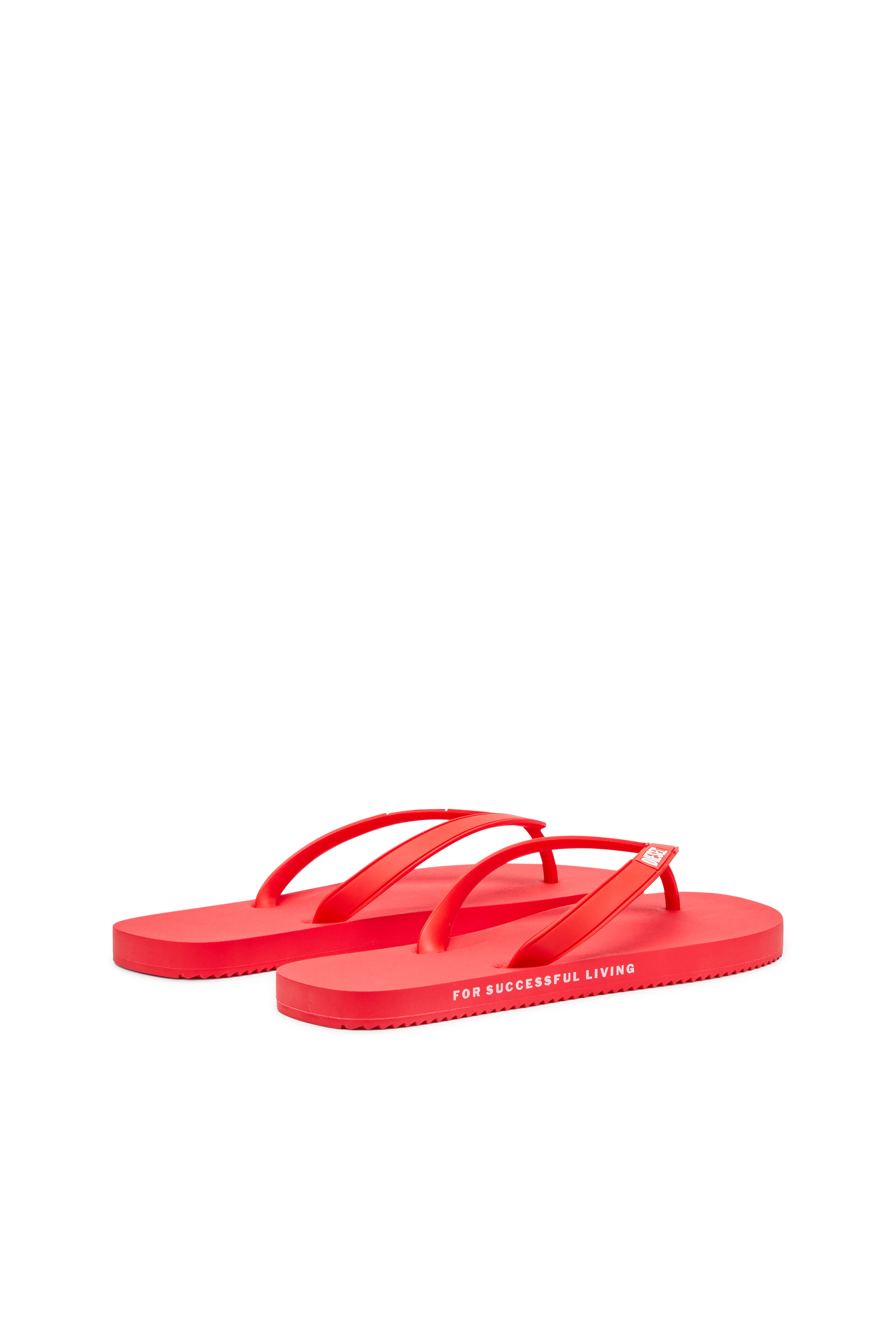 Diesel - SA-RIO, Man's Sa-Rio-Rubber flip-flops in Red - 3