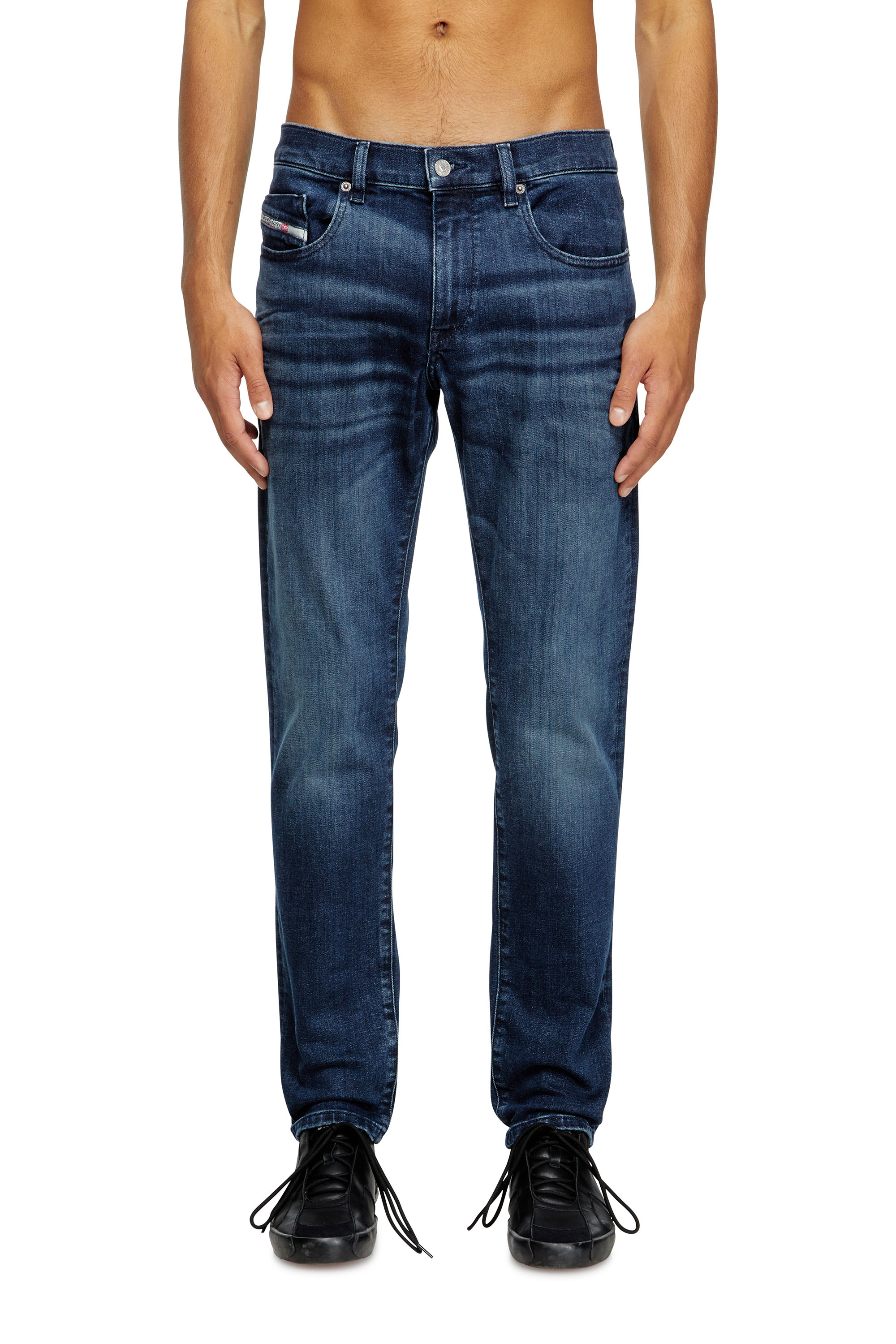 Diesel - Man's Slim Jeans 2019 D-Strukt 0GRDJ, Dark Blue - 2