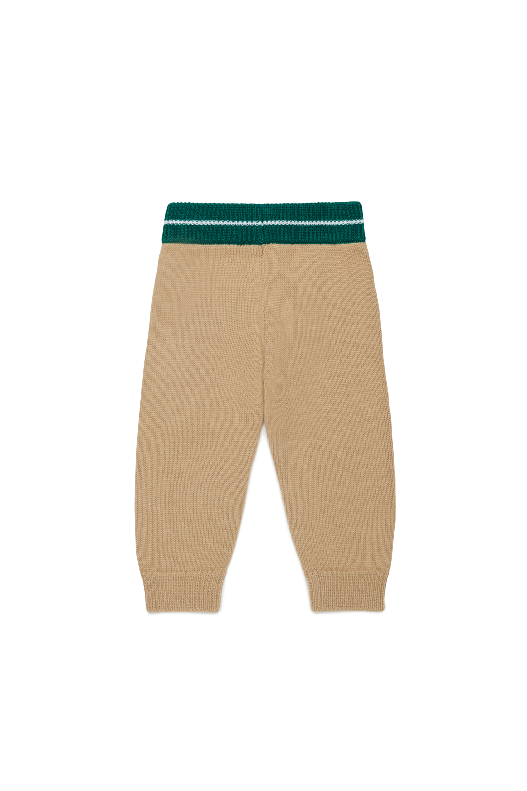 Diesel - PMOB, Unisex's Knitted pants in wool blend in Brown - 2