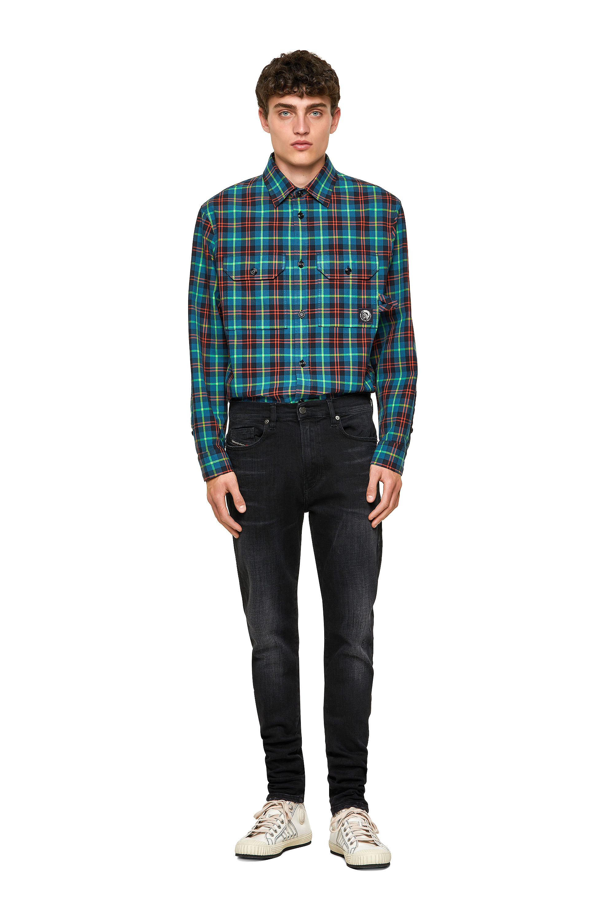 D-Amny 0092B, Black/Dark grey Diesel - D-Amny 0092B, Black/Dark grey - Image 1