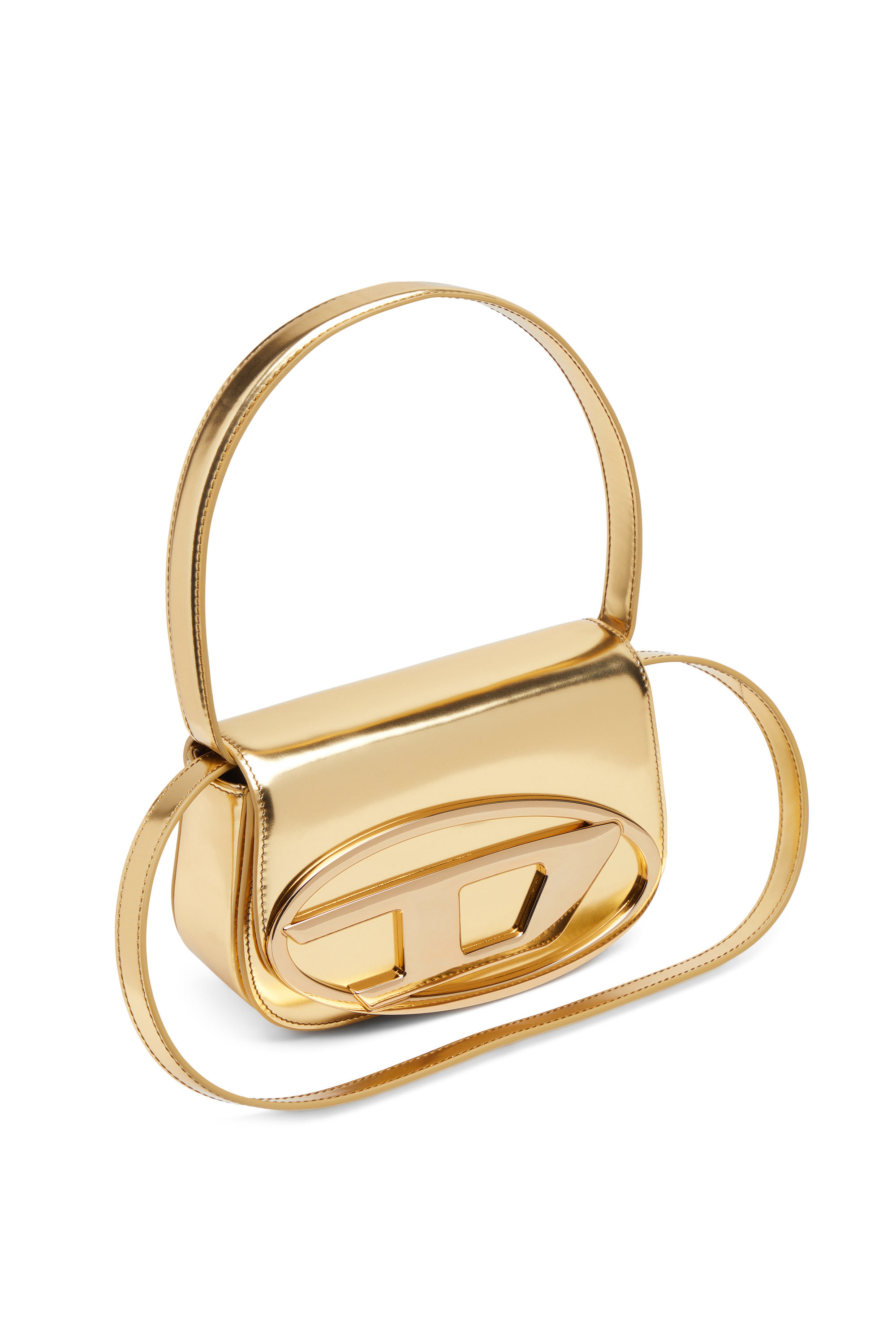 1dr shoulder bag in mirrored leather