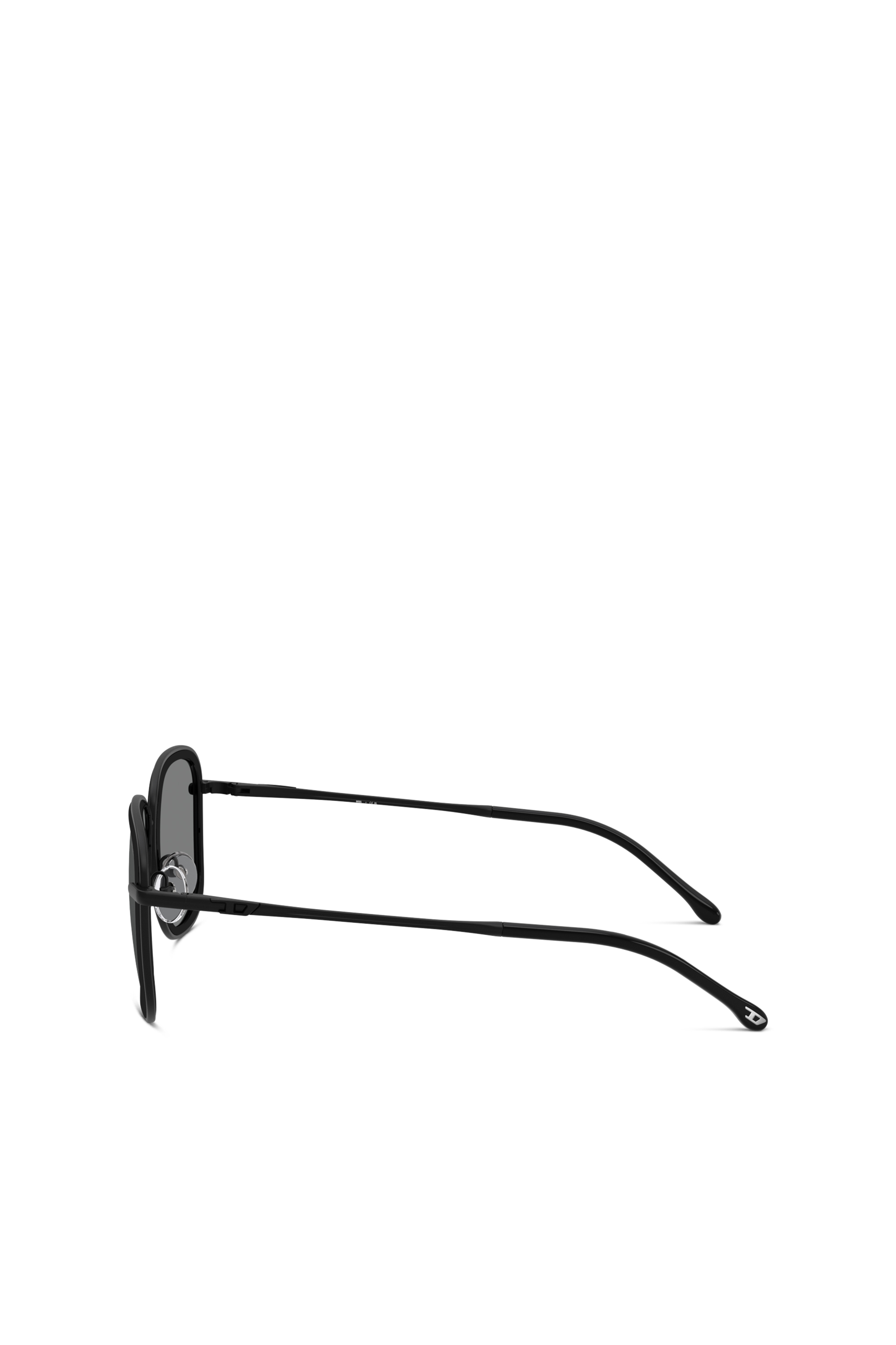 Diesel - 0DL1017, Unisex's Square sunglasses in Black - 3