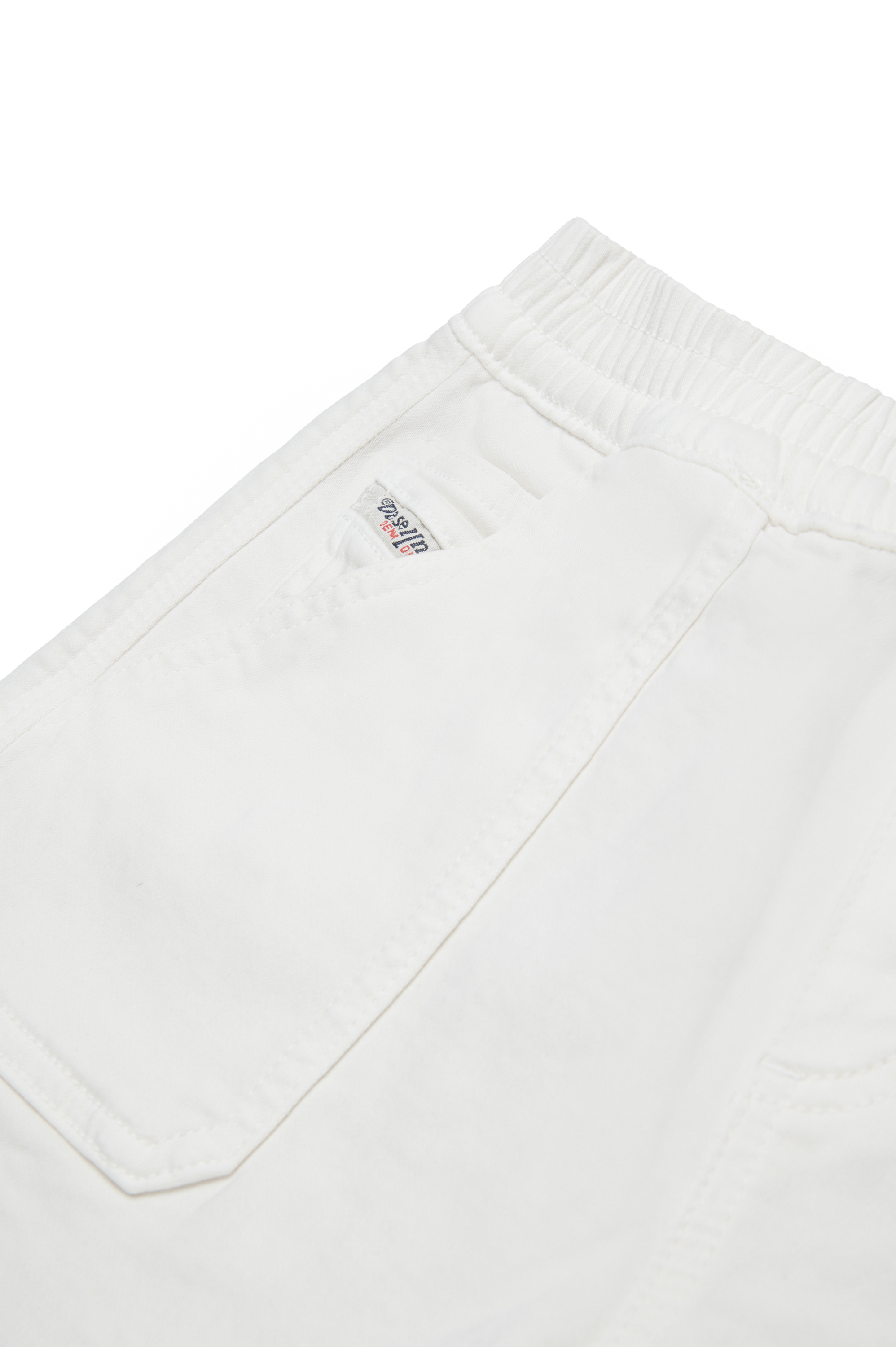 Diesel - PINTY JJJ, Woman's Coloured JoggJeans stretch shorts in White - 4