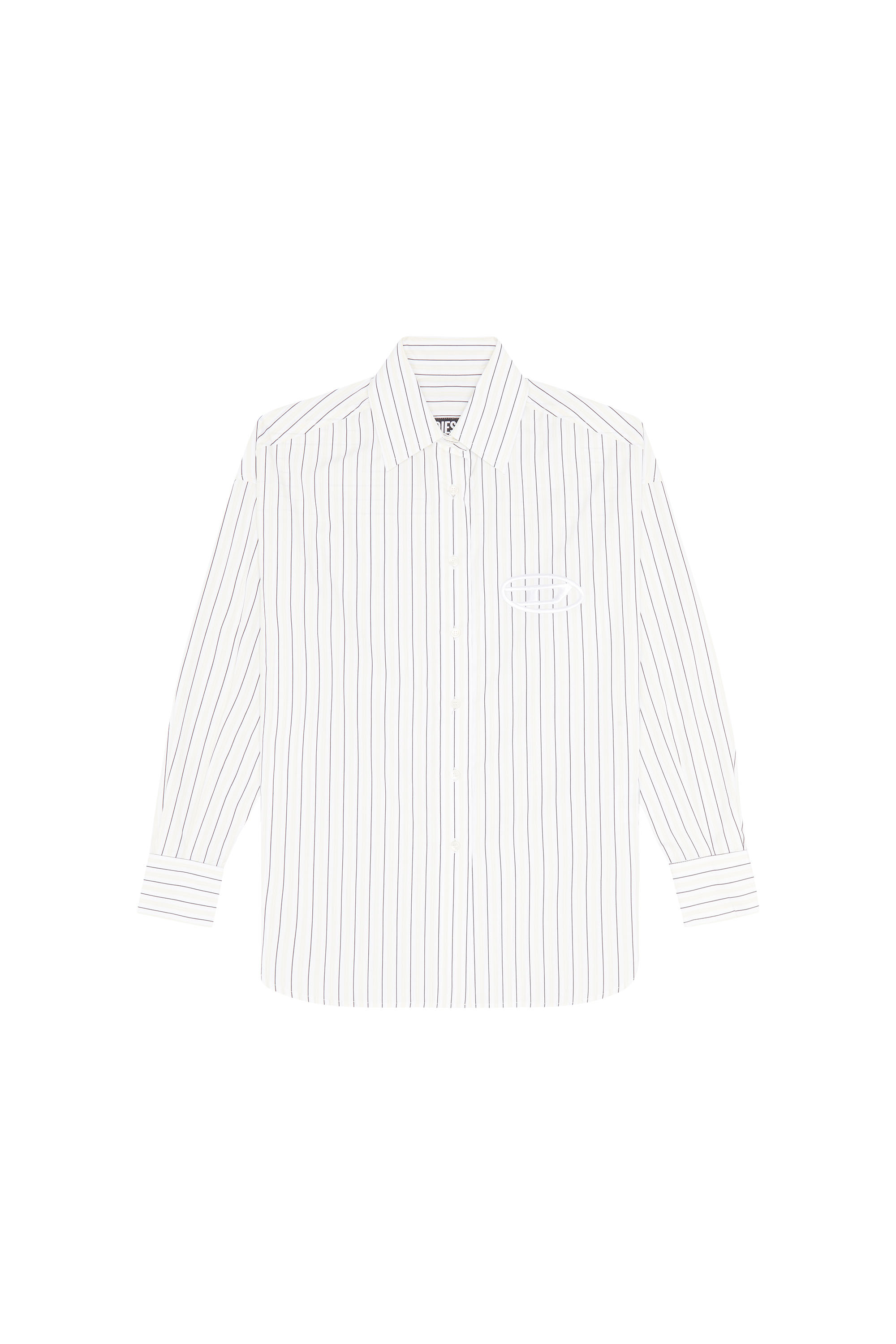 Diesel - S-DOUBLY-STRIPE, White/Yellow - Image 3