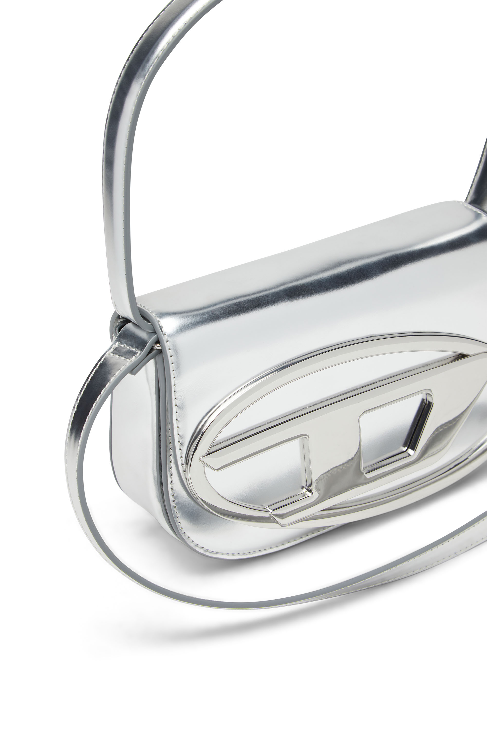 1dr shoulder bag in mirrored leather
