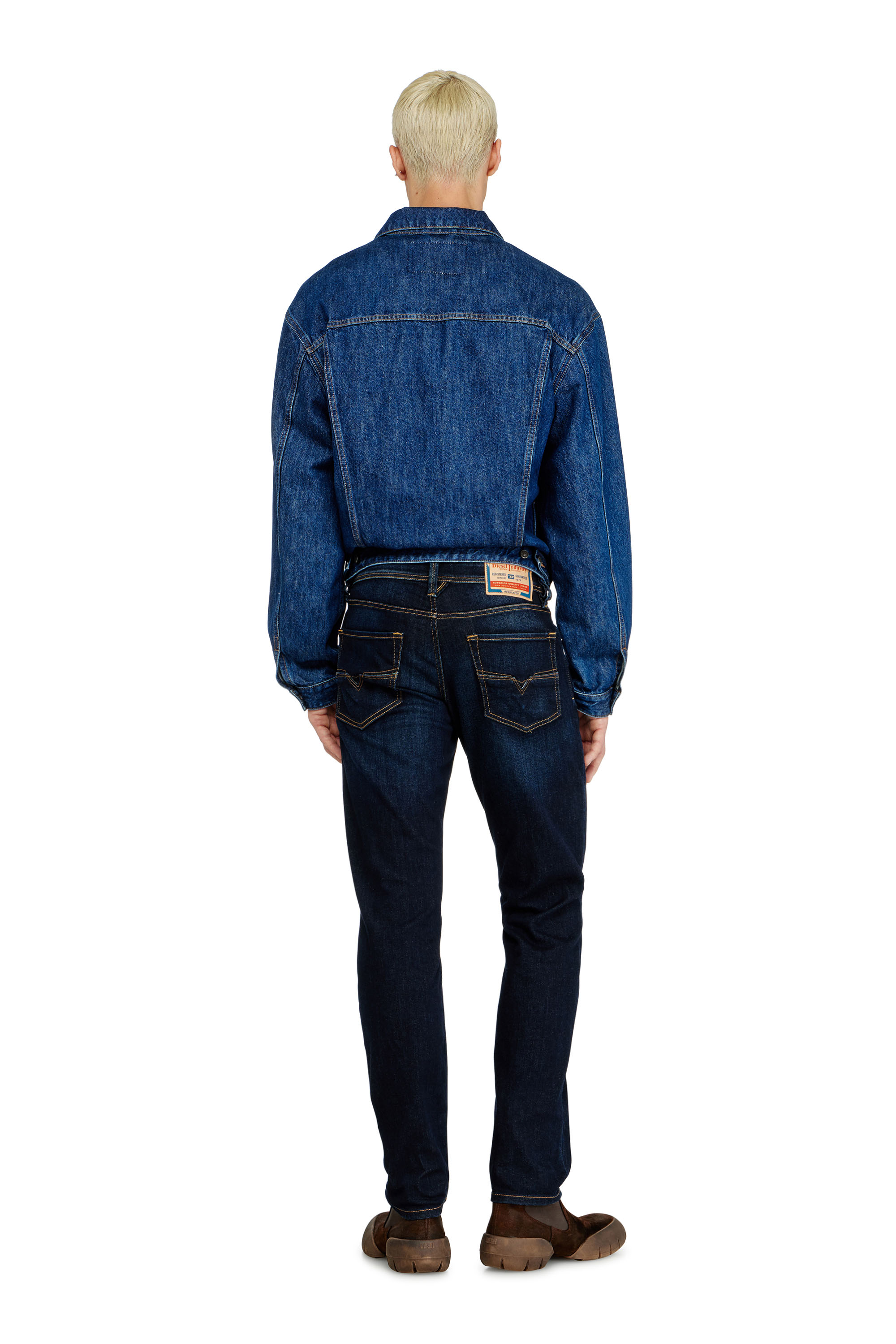 Diesel - Man's Regular Jeans 1986 Larkee-Beex 09Q15, Dark Blue - 3