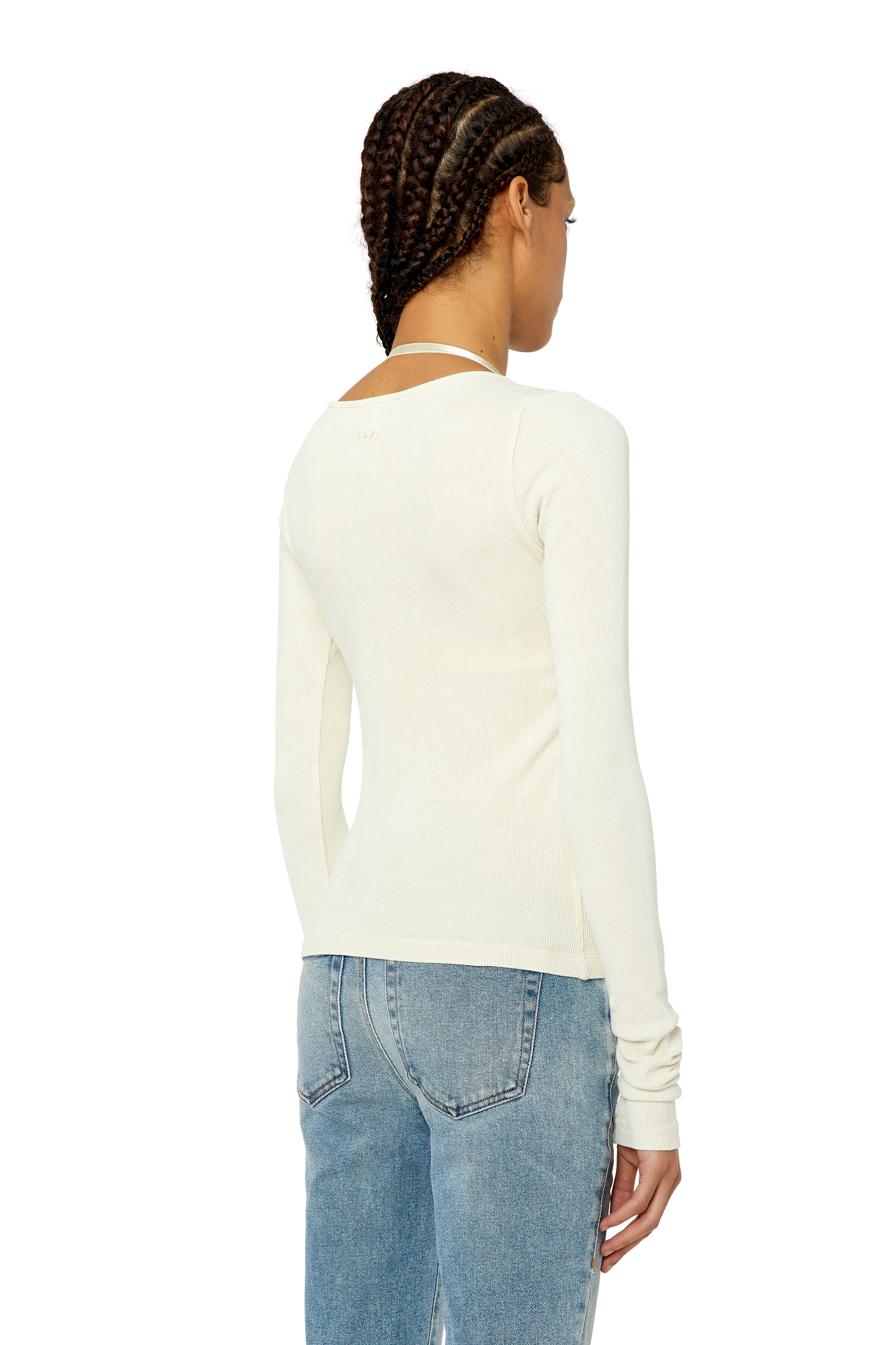 Diesel - T-ANALIE, White - Image 4