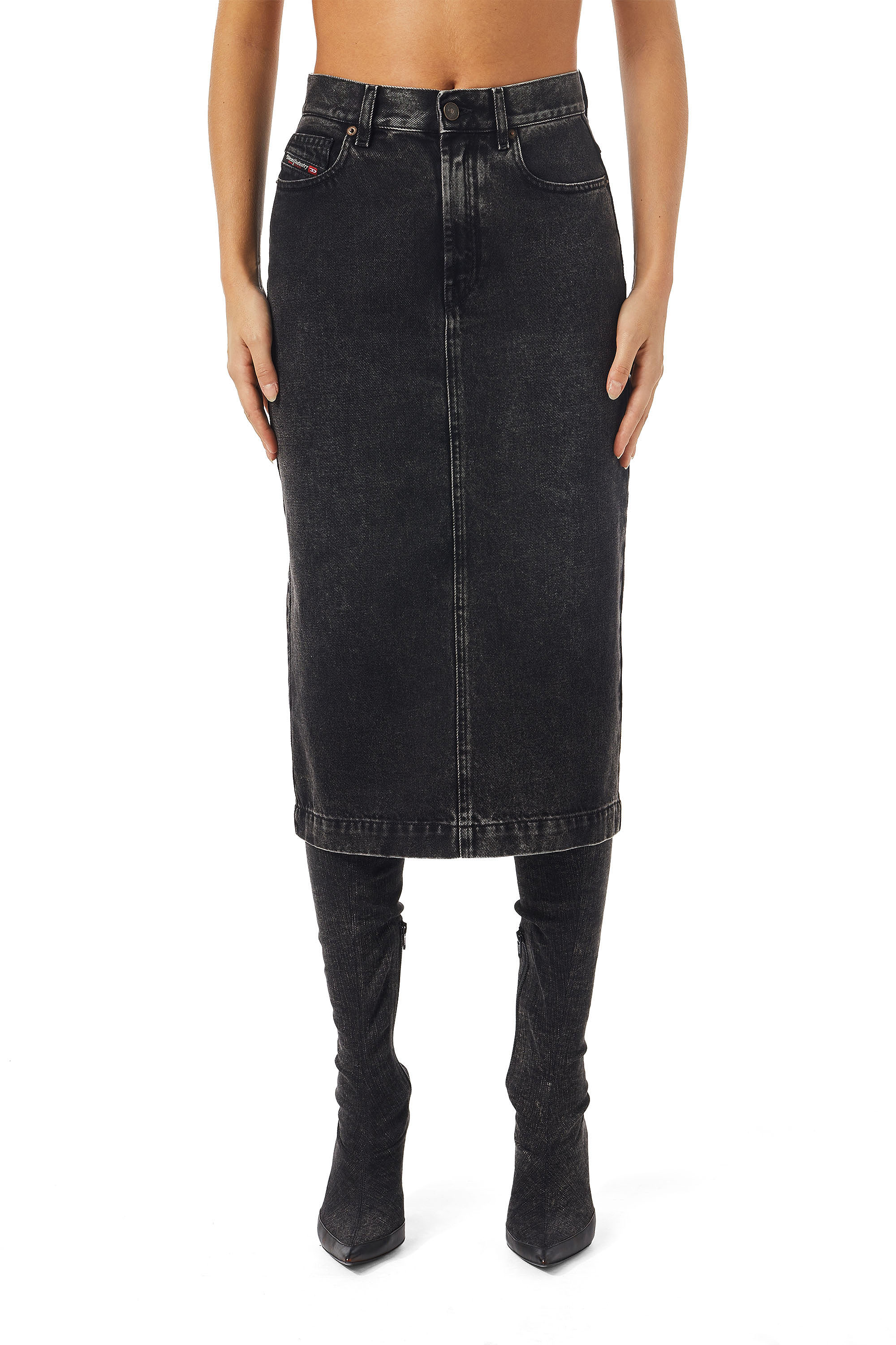 DE-RONNY PENCIL SKIRT