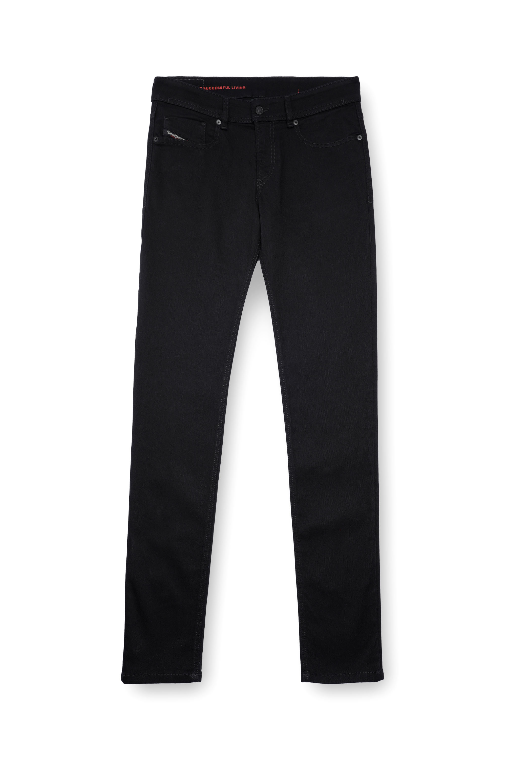 Diesel - Man Skinny Jeans 1979 Sleenker 09C51, Black/Dark grey - Image 3