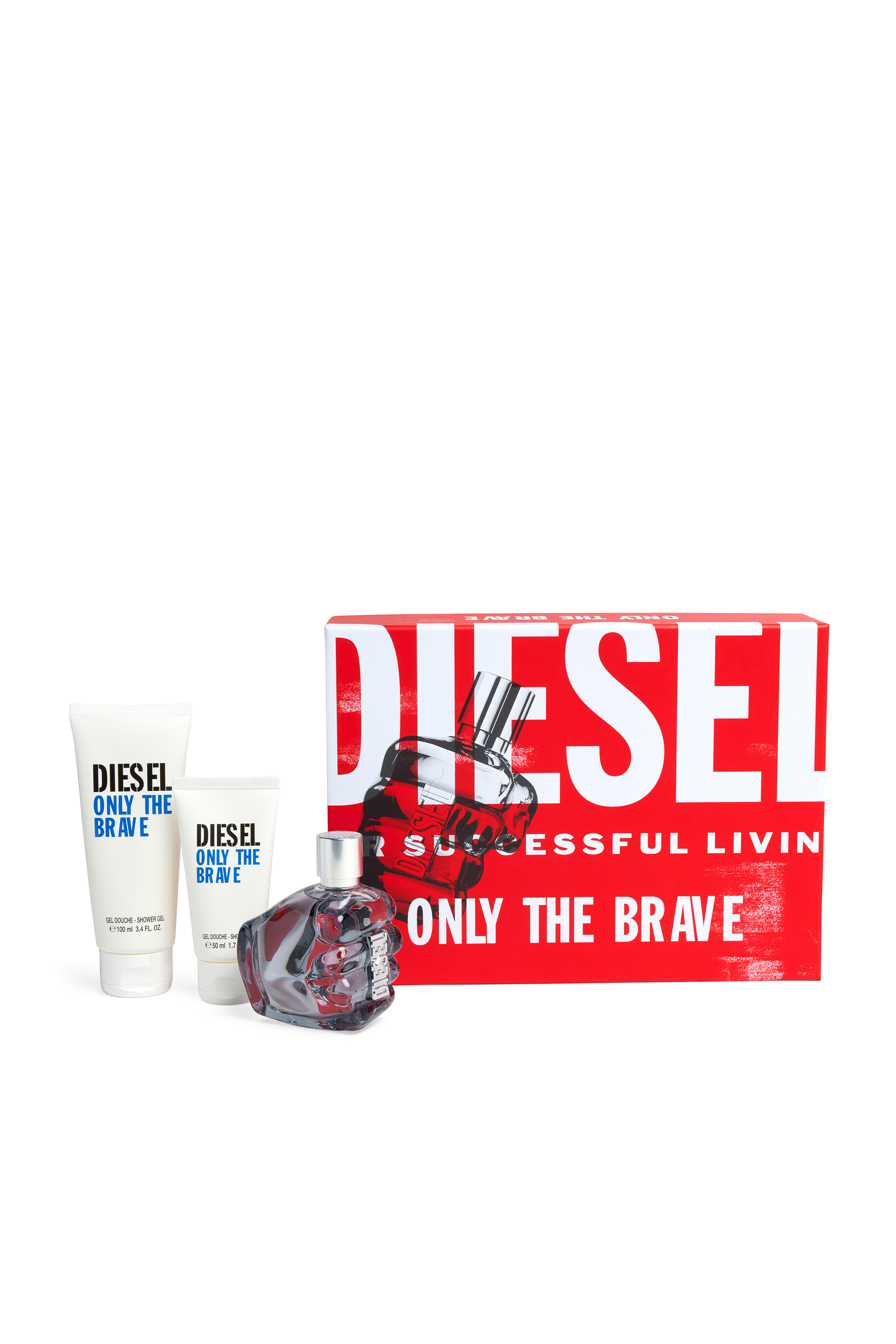 Diesel - ONLY THE BRAVE 75 ML GIFT SET FRAGRANCE, Man's Only The Brave Gift Set in Blue - 1