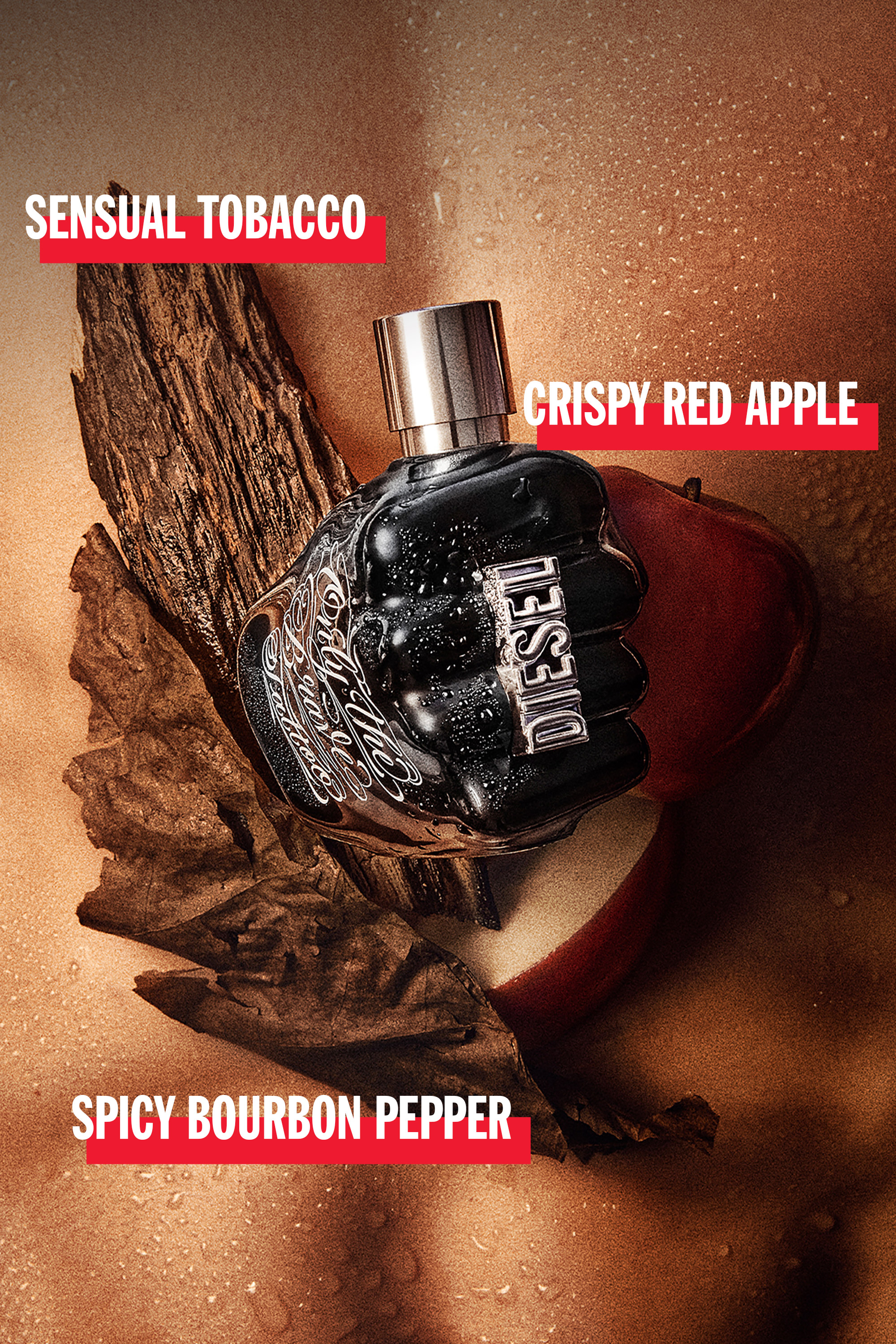 Diesel - ONLY THE BRAVE TATTOO 50 ML, Black - Image 2