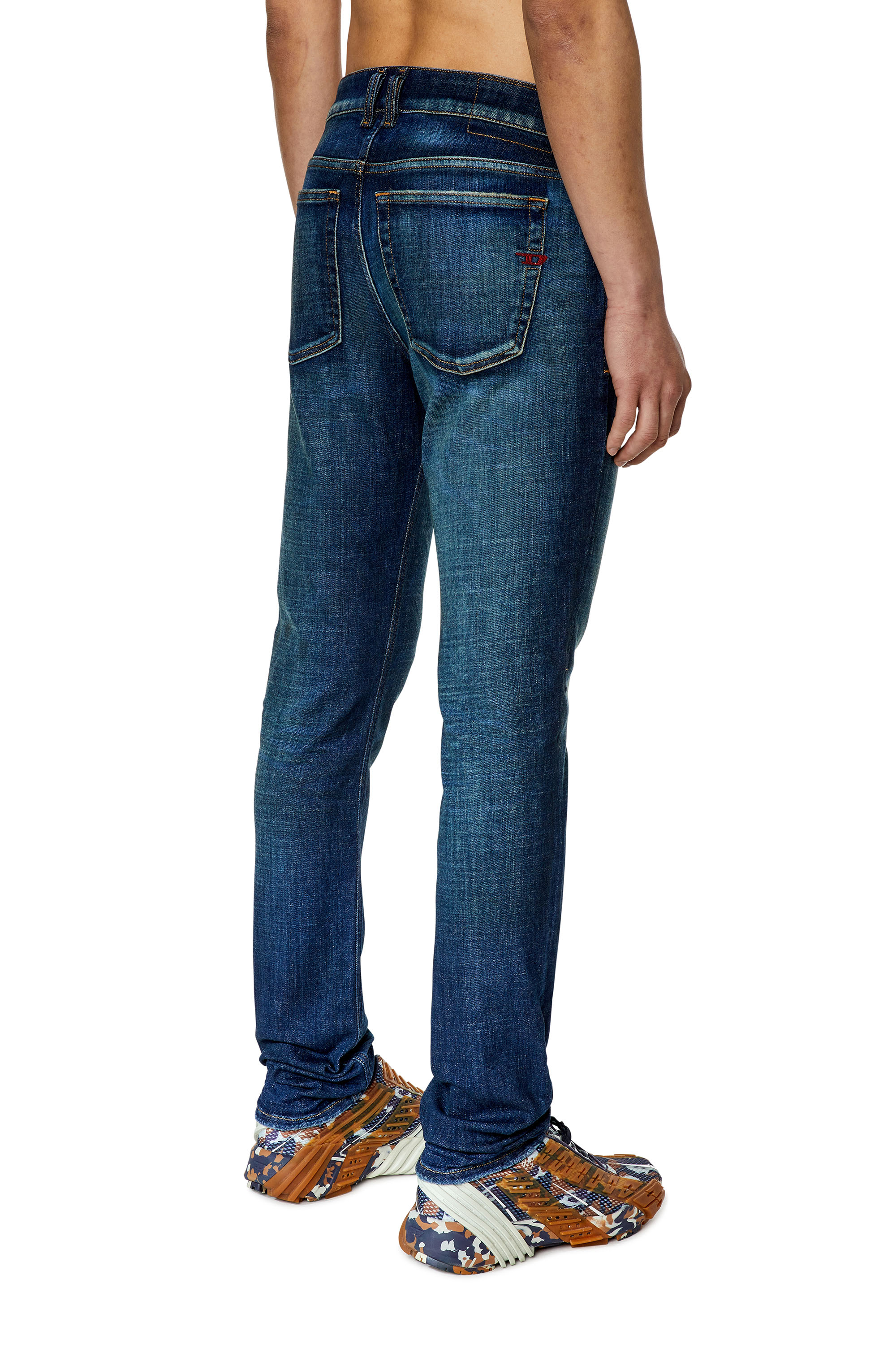 Diesel - 1979 Sleenker 09F09 Skinny Jeans, Dark Blue - Image 2