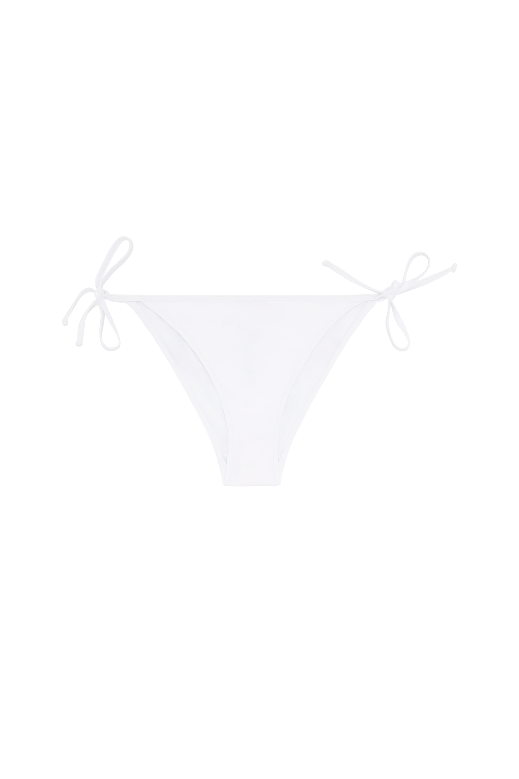 Diesel - BFPN-BRIGITTES, Woman's Maxi logo bikini briefs in recycled nylon in White - 4