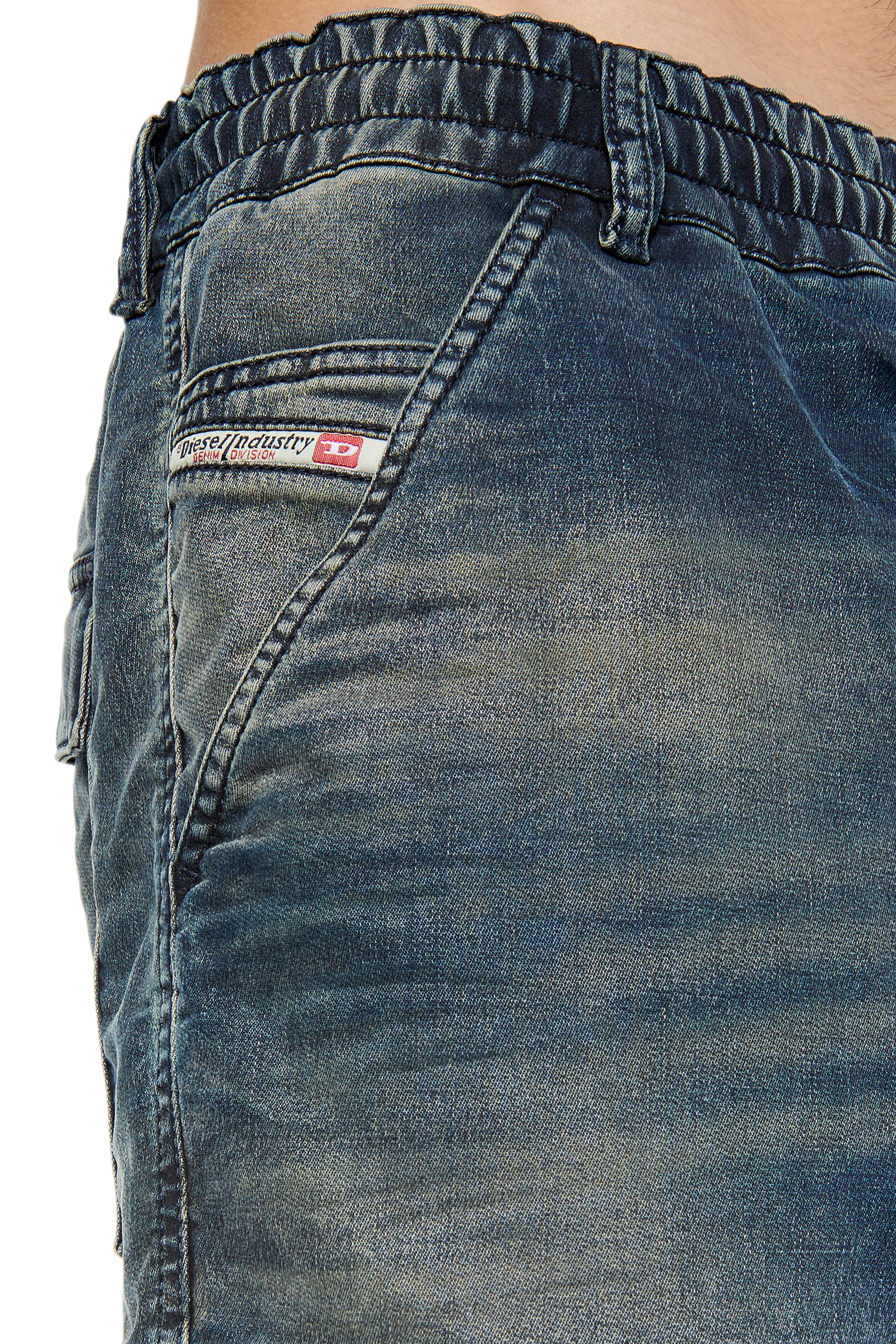 Diesel - Krooley JoggJeans® 068DS Tapered, Dark Blue - Image 3