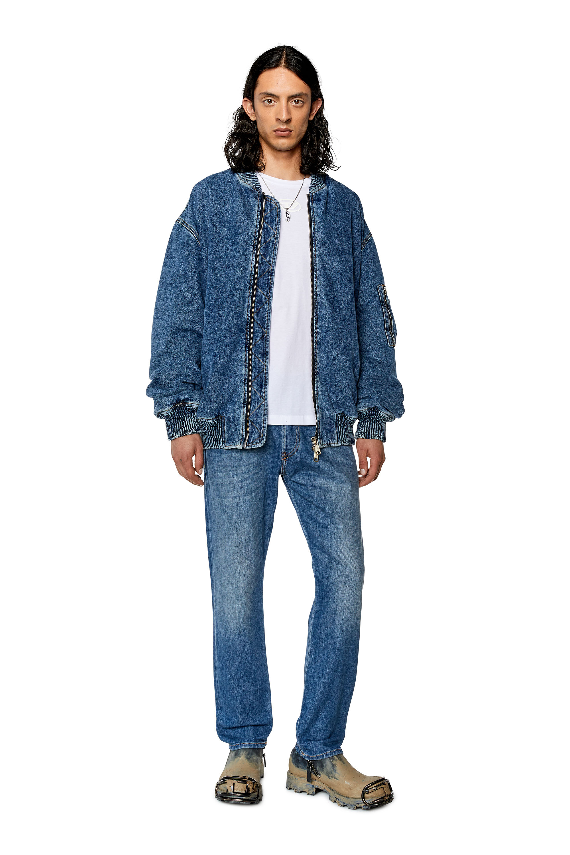 Men's Tapered Jeans | Medium blue | Diesel D-Yennox