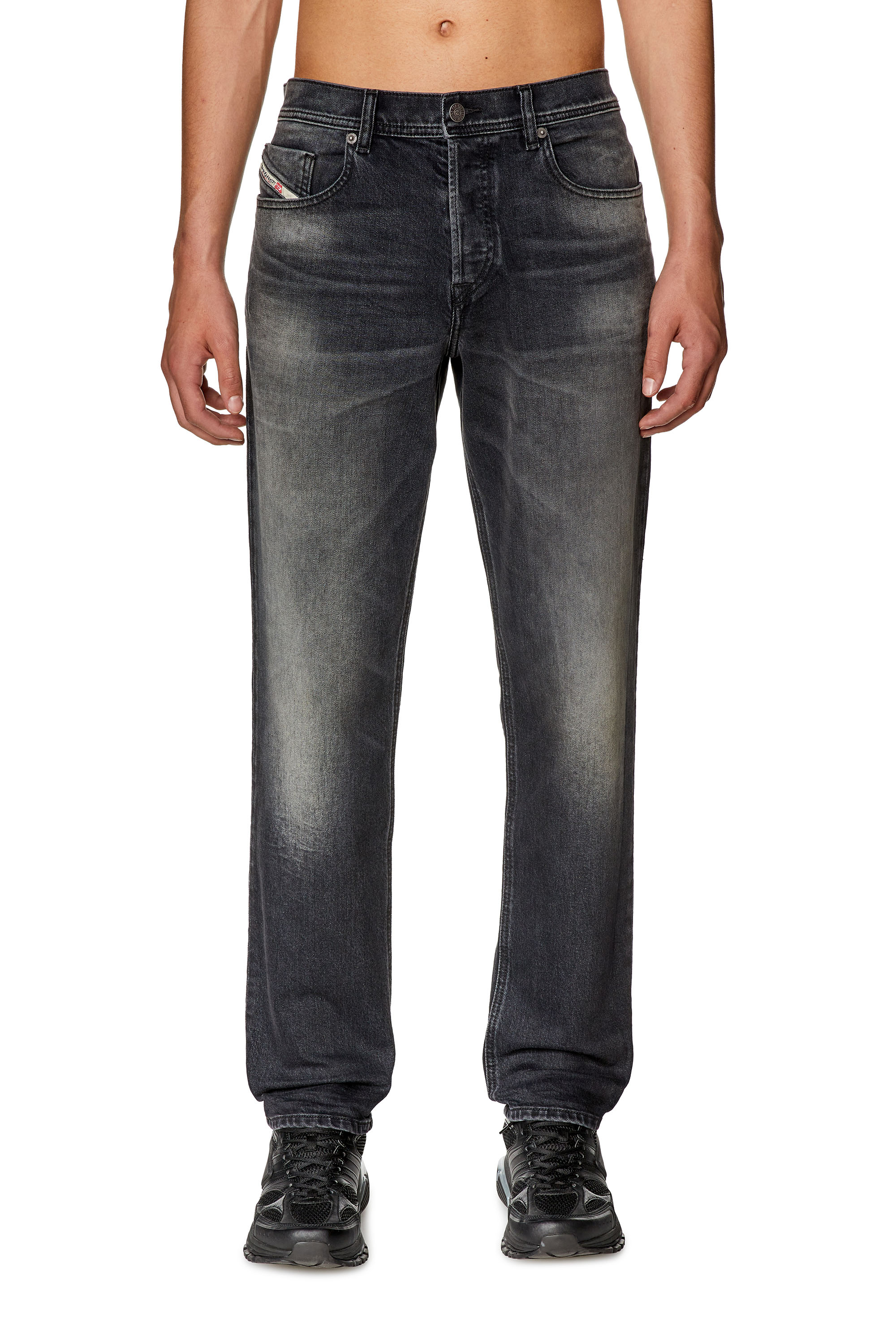 Diesel - Tapered Jeans 2023 D-Finitive 09G20, Black/Dark grey - Image 1
