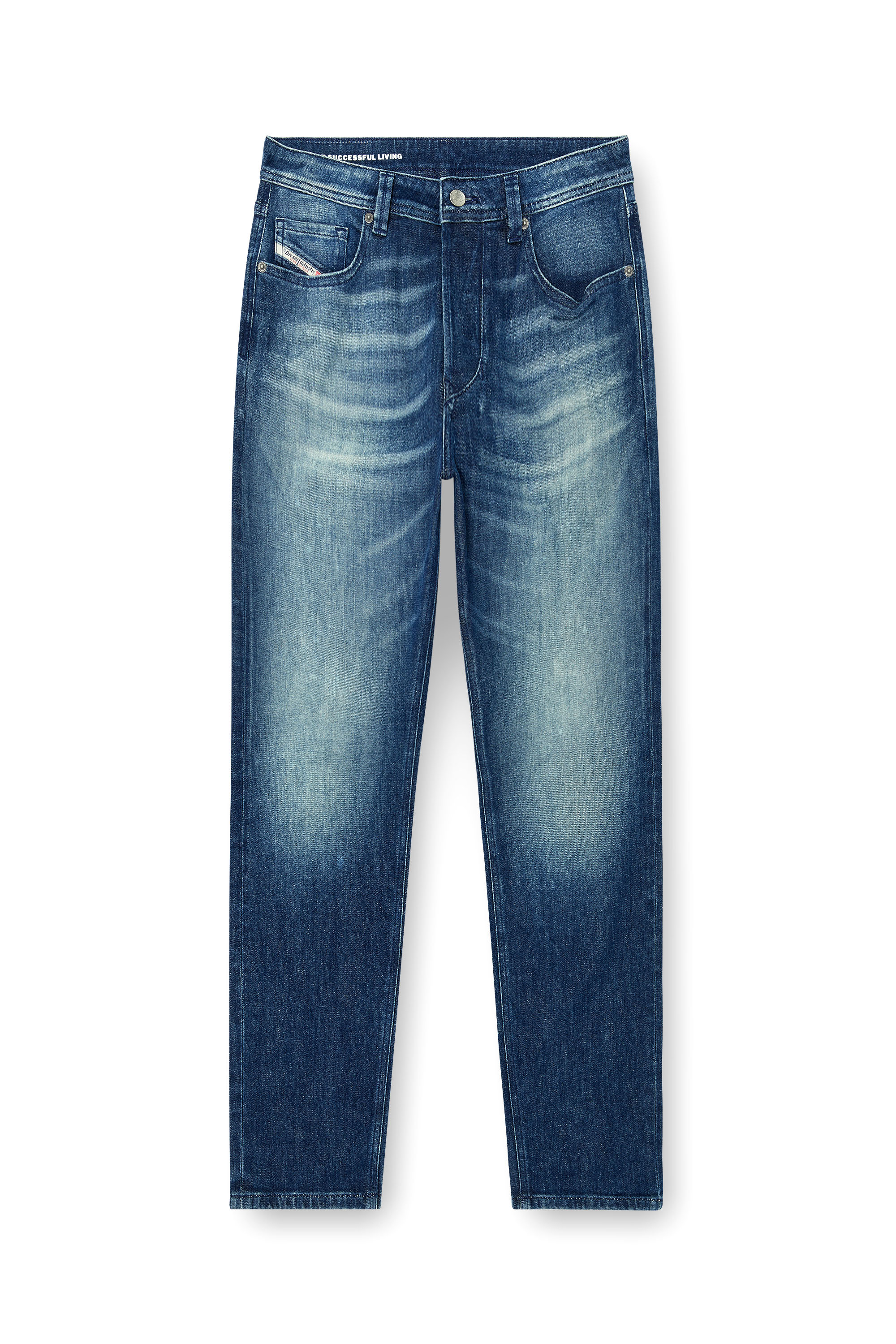 Diesel - Man's Regular Jeans 1986 Larkee-Beex 0KBBR, Dark Blue - 3