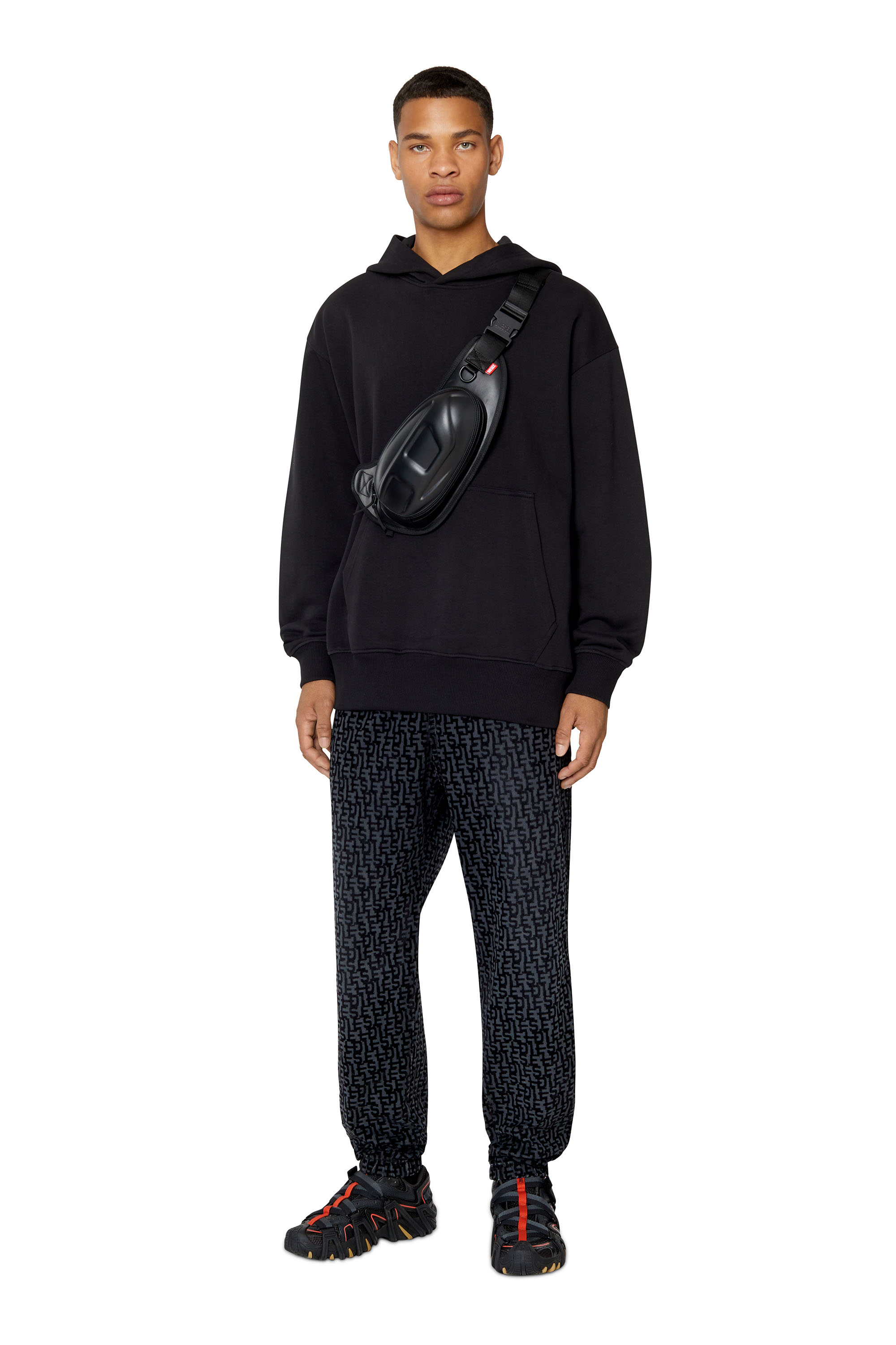 Diesel - D-Lab Track Denim 068AW Tapered, Black/Dark grey - Image 5