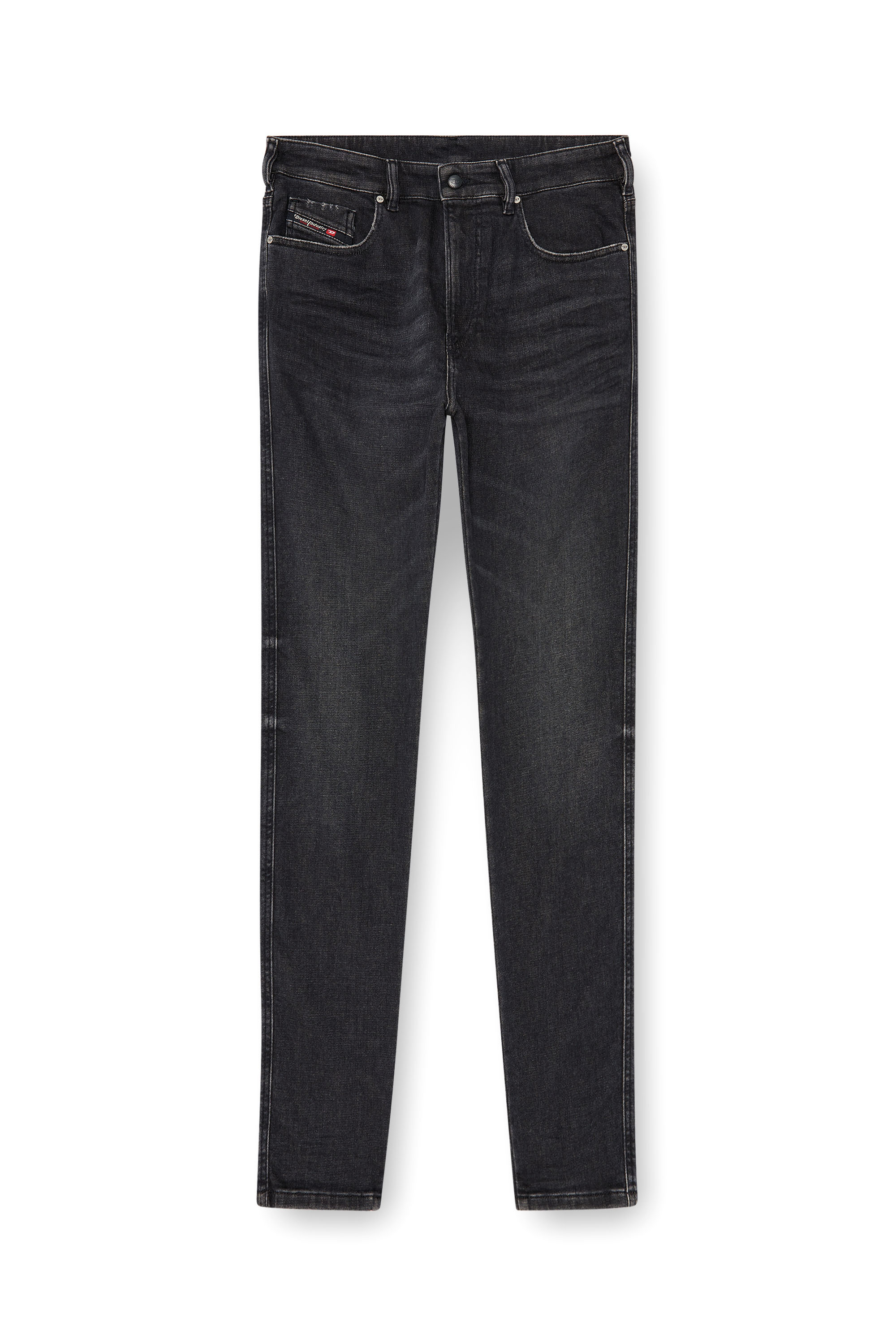 Diesel - Man's Slim 2062 D-Strukt Joggjeans&reg; 09P92, Black/Dark grey - 3