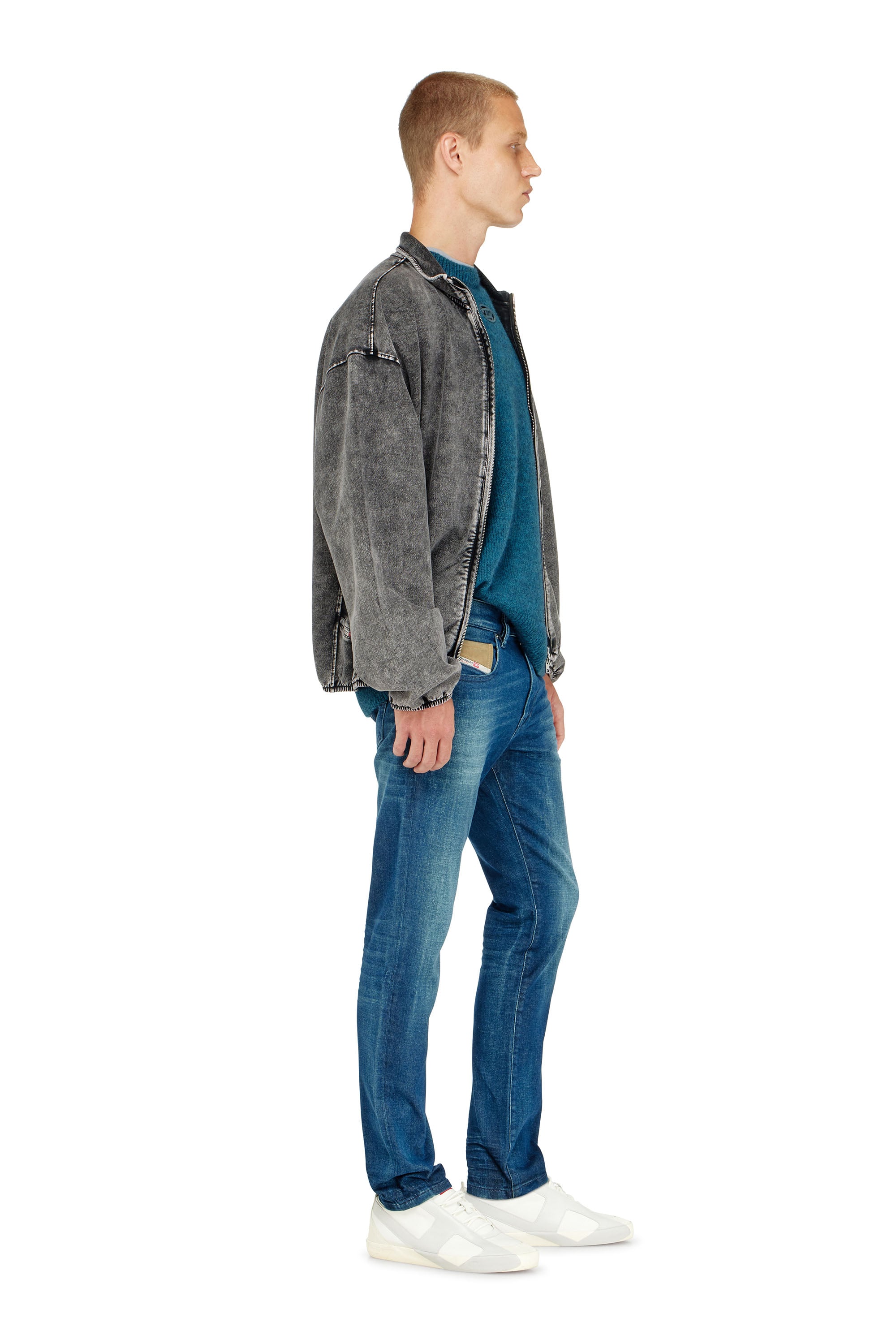 Diesel - Man's Slim Jeans 2019 D-Strukt 0PBBZ, Medium blue - 2