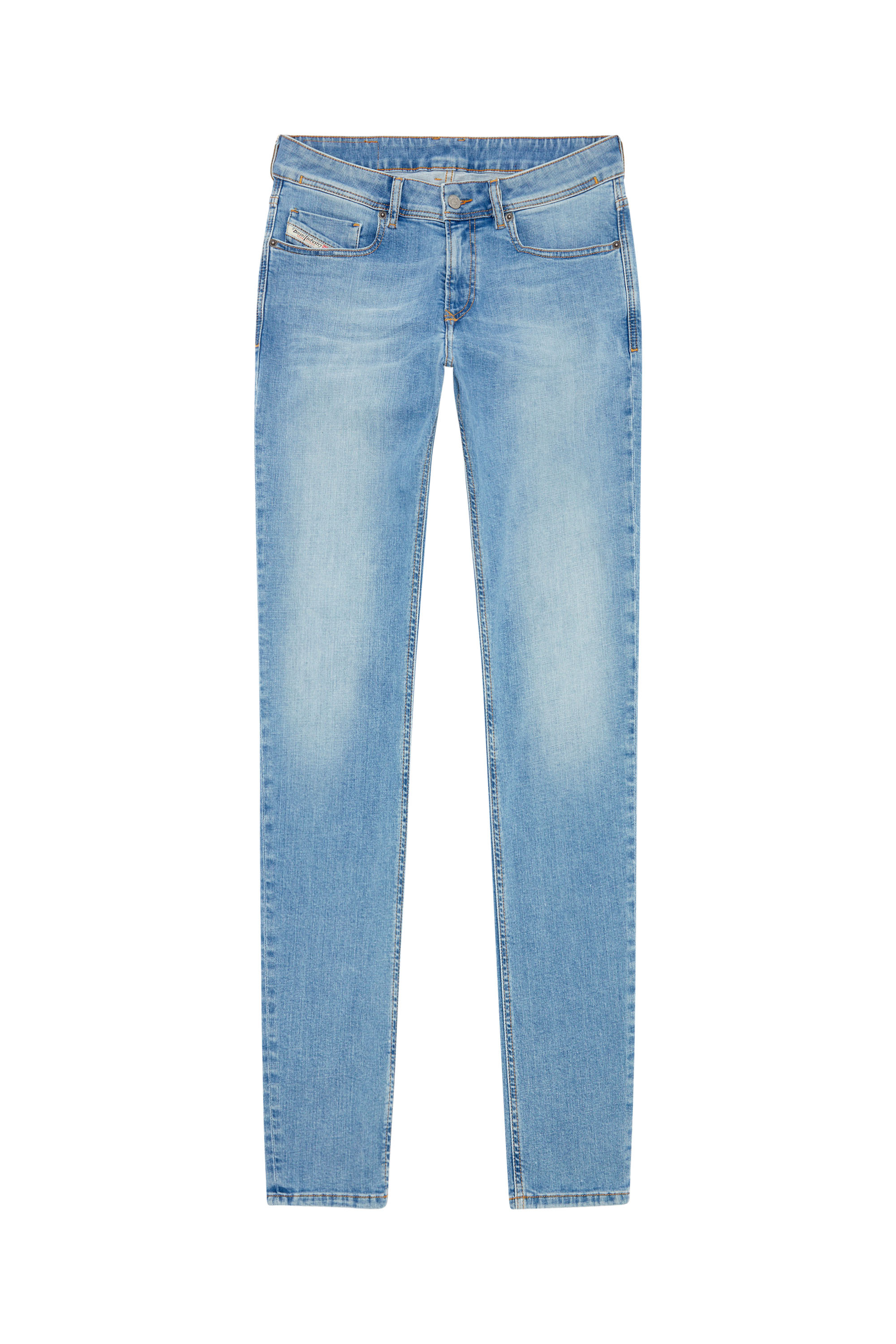 Diesel - Man's Skinny Jeans 1979 Sleenker 09H62, Light Blue - 2