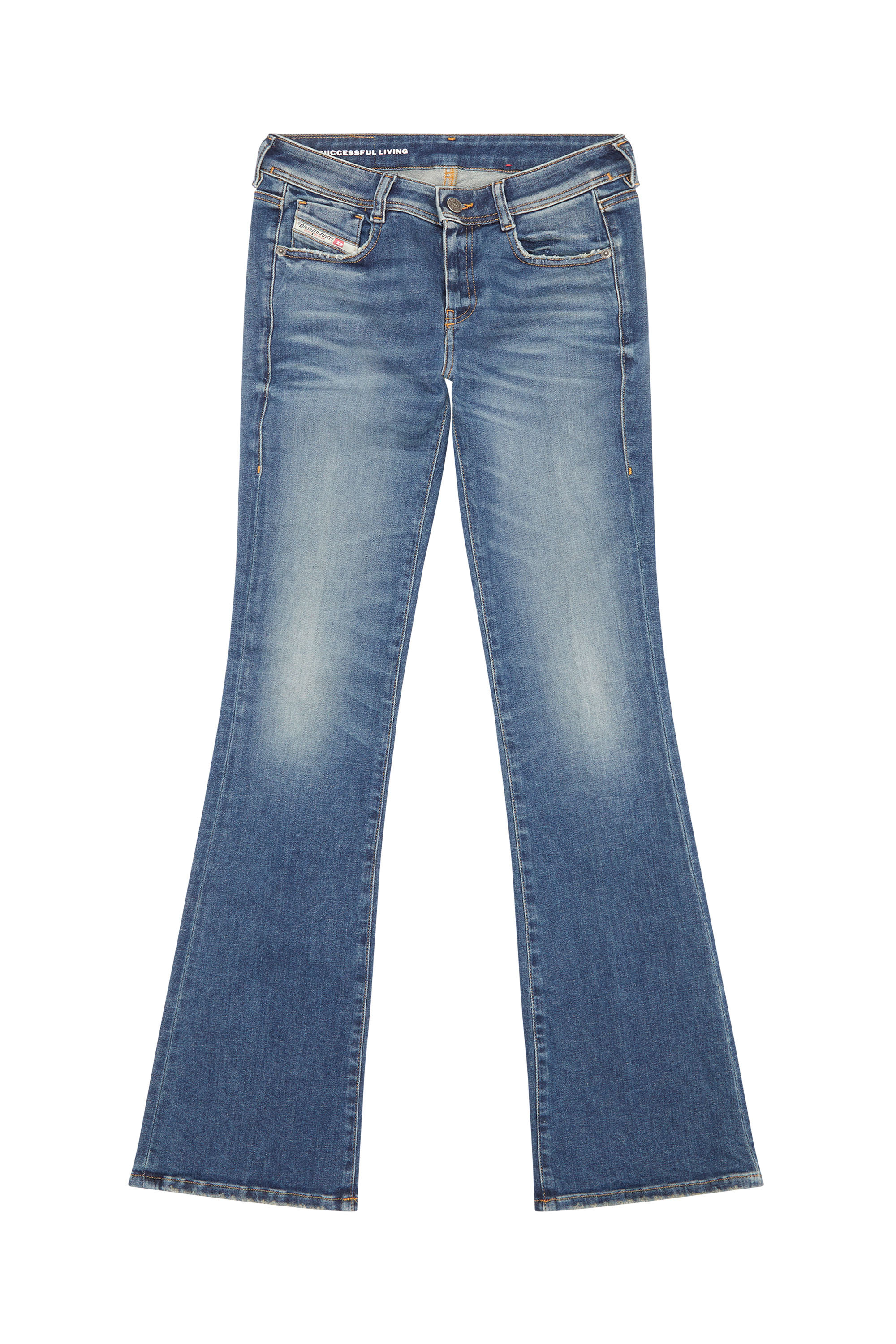 Diesel - Bootcut and Flare Jeans 1969 D-Ebbey 09G71, Dark Blue - Image 5