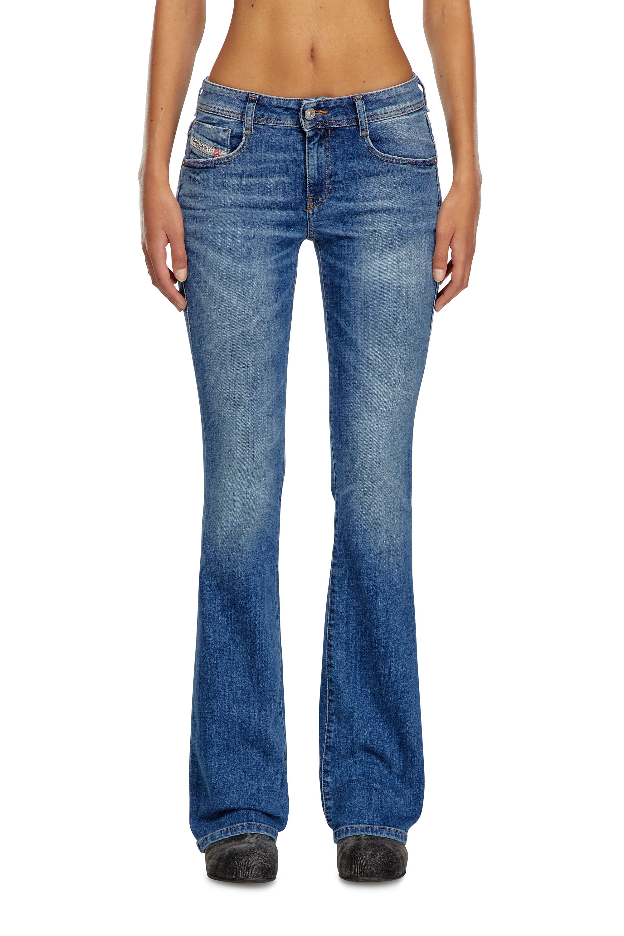 Diesel - Woman's Bootcut Jeans 1969 D-Ebbey 09J33, Medium blue - 2