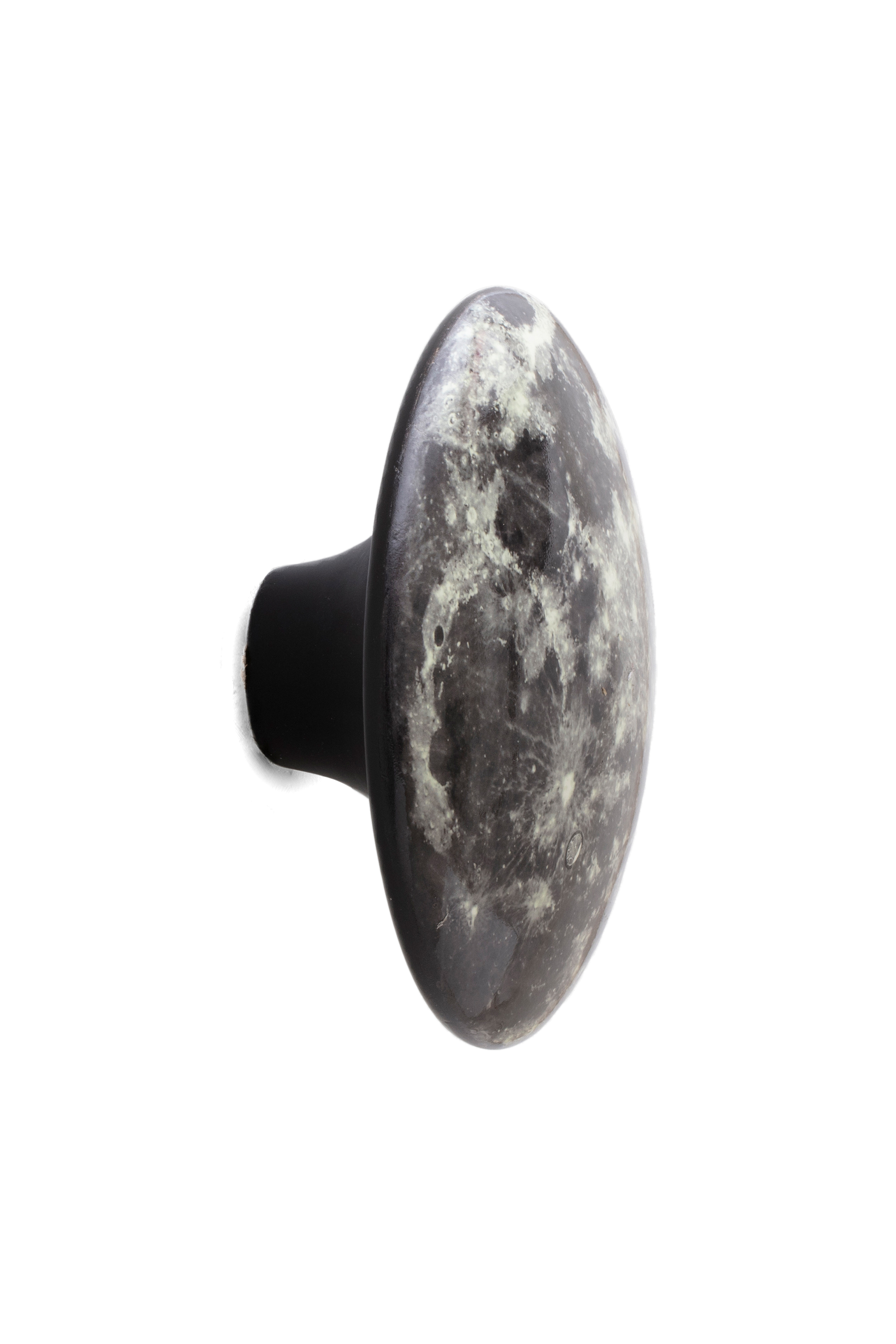 Diesel - 13229 Cosmic Diner, Unisex's Wood wall hanger "Cosmic diner"  - Moon in Grey - 1