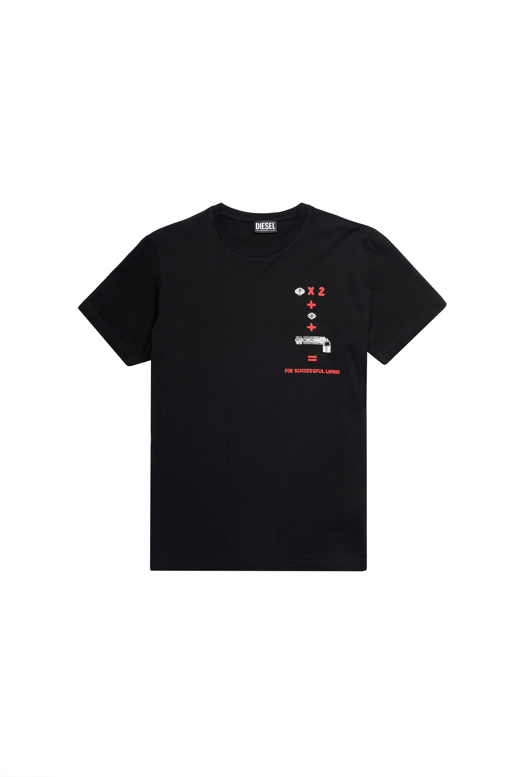 T-DIEGOS-B4, Black - T-Shirts