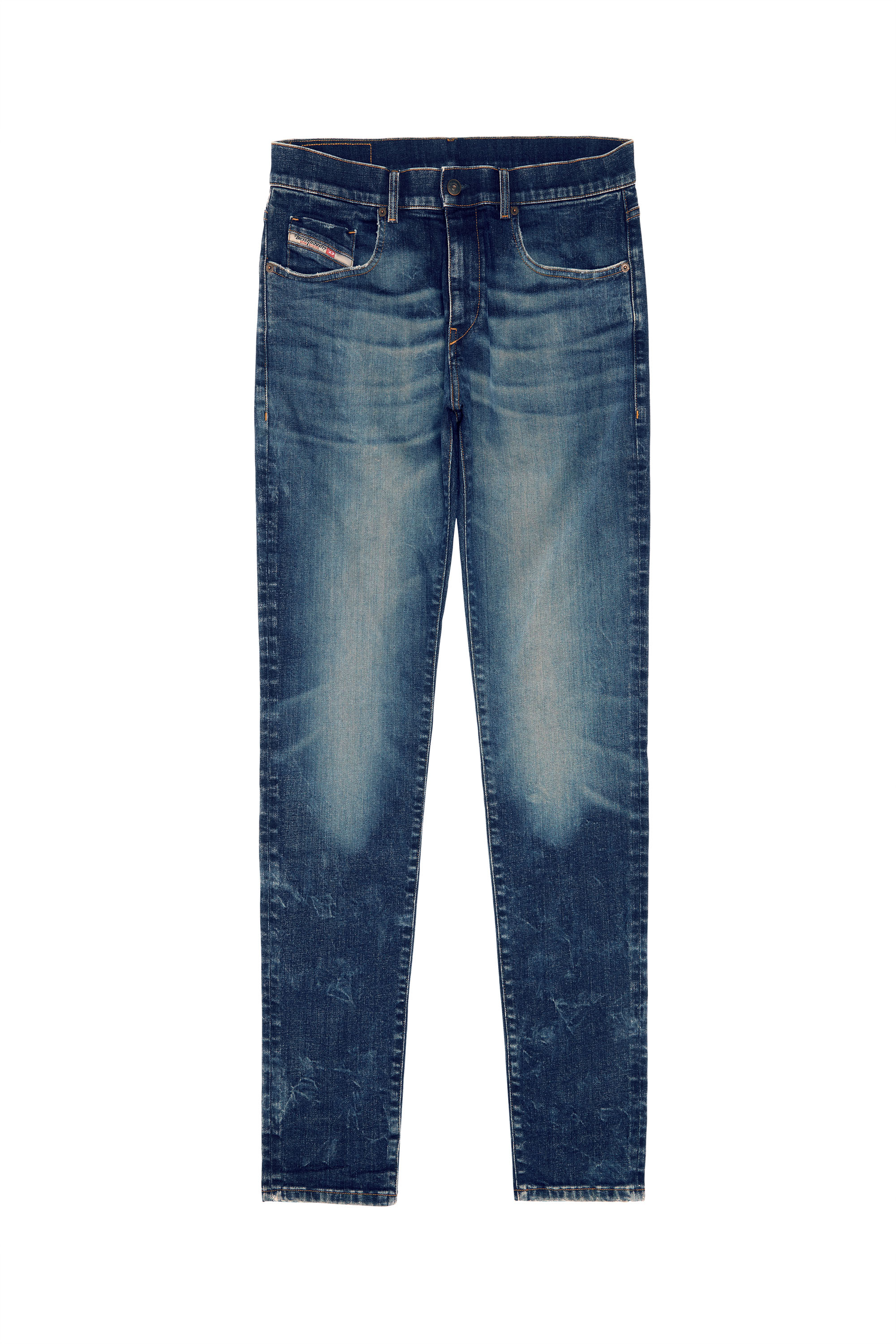 Diesel - 2019 D-STRUKT 09C73 Slim Jeans, Dark Blue - Image 7
